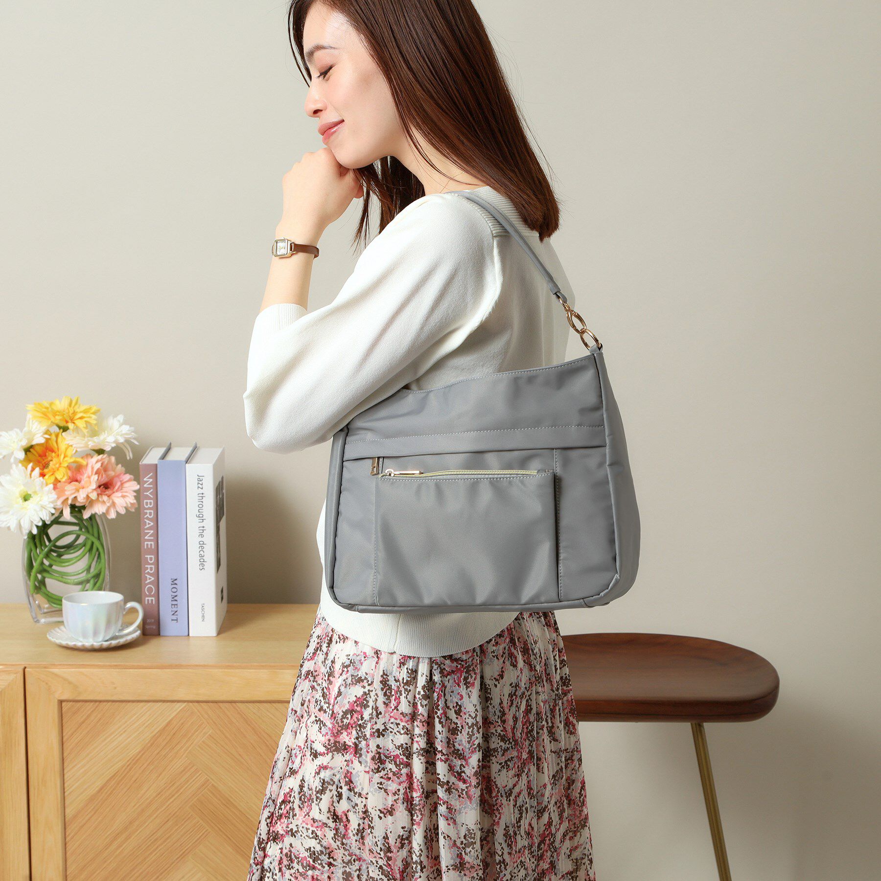 ITS&rsquo;DEMO「【8ポケット】撥水2WAYショルダー」|ショルダー・メッセンジャー|