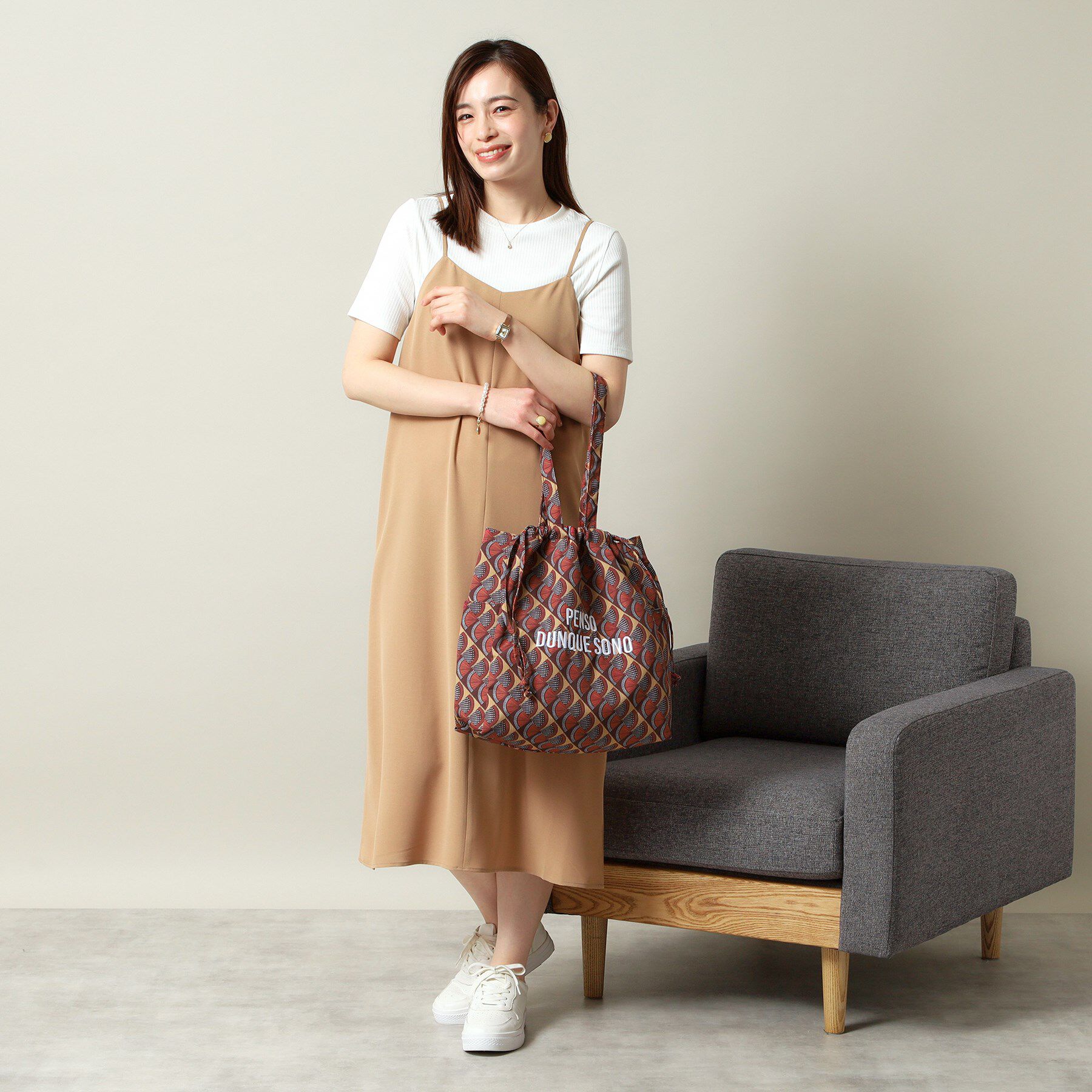 ITS&rsquo;DEMO「【A4対応／新柄追加】ラタプリントトート」|トートバッグ|