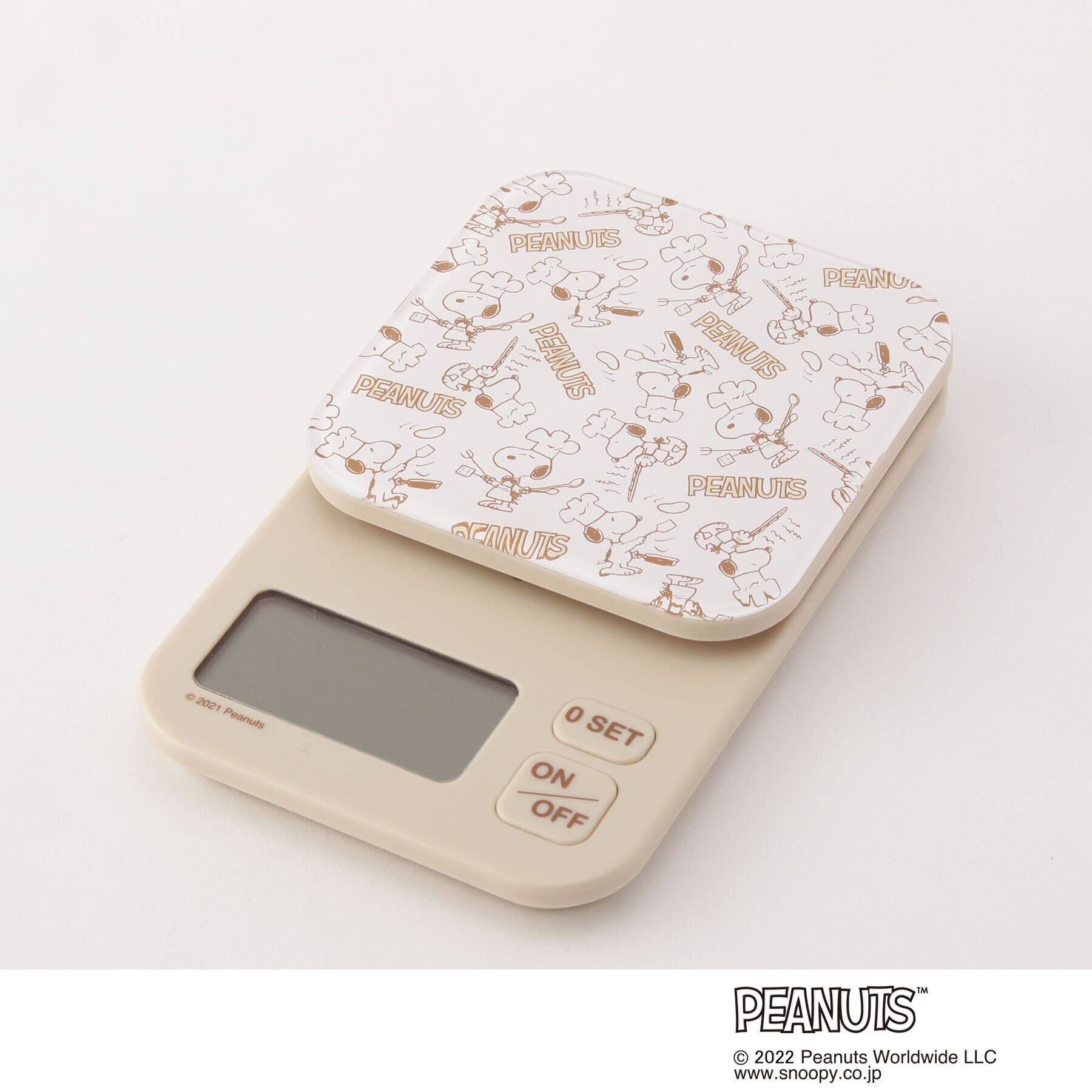 212 KITCHEN STORE「PEANUTS (ピーナッツ) デジタルスケール2kg アイボリー」|その他|その他