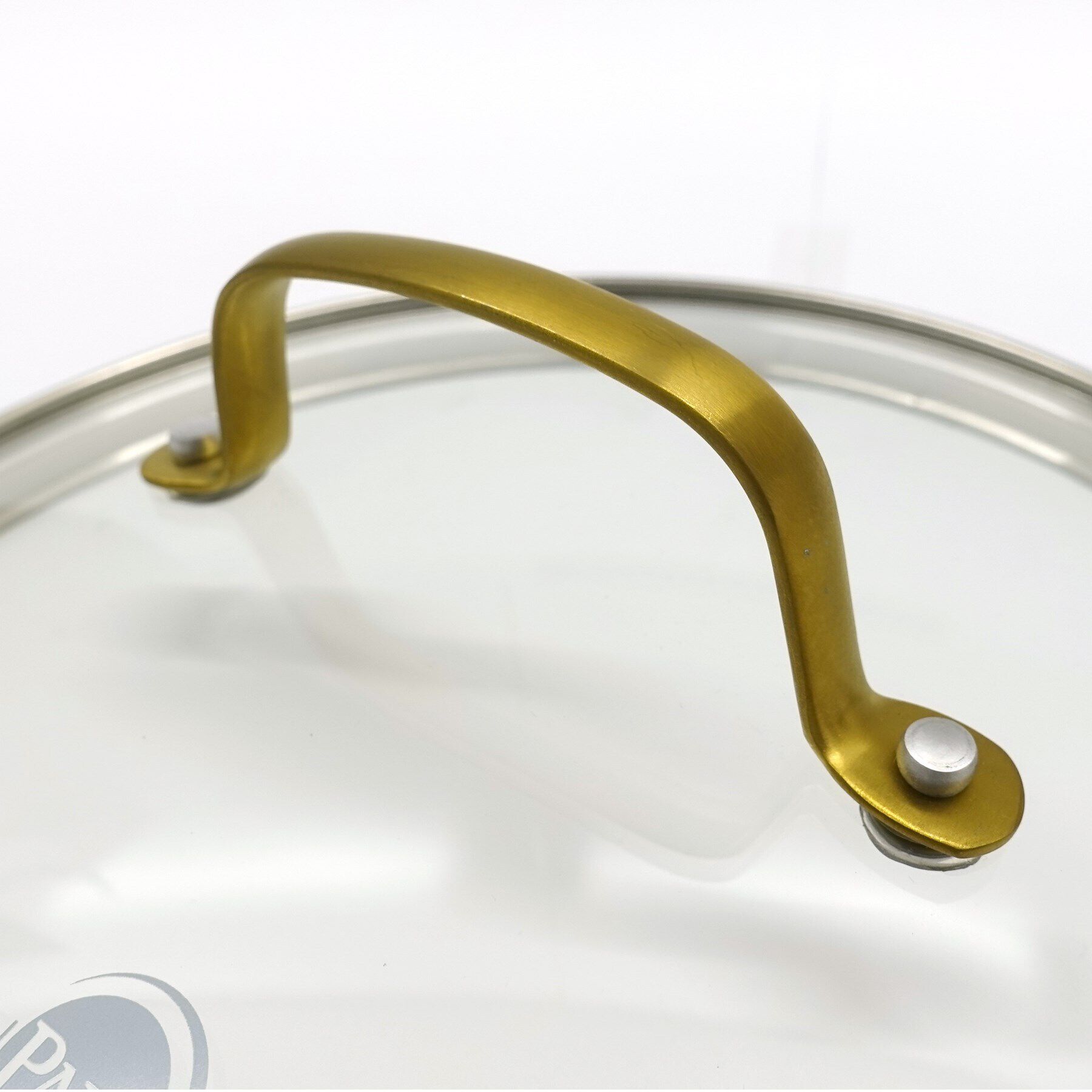 212 KITCHEN STORE「ステンレスガラス蓋 (ハンドル:ゴールド) 26cm ＜GreenPan グリーンパン＞」|食器・キッチングッズ|