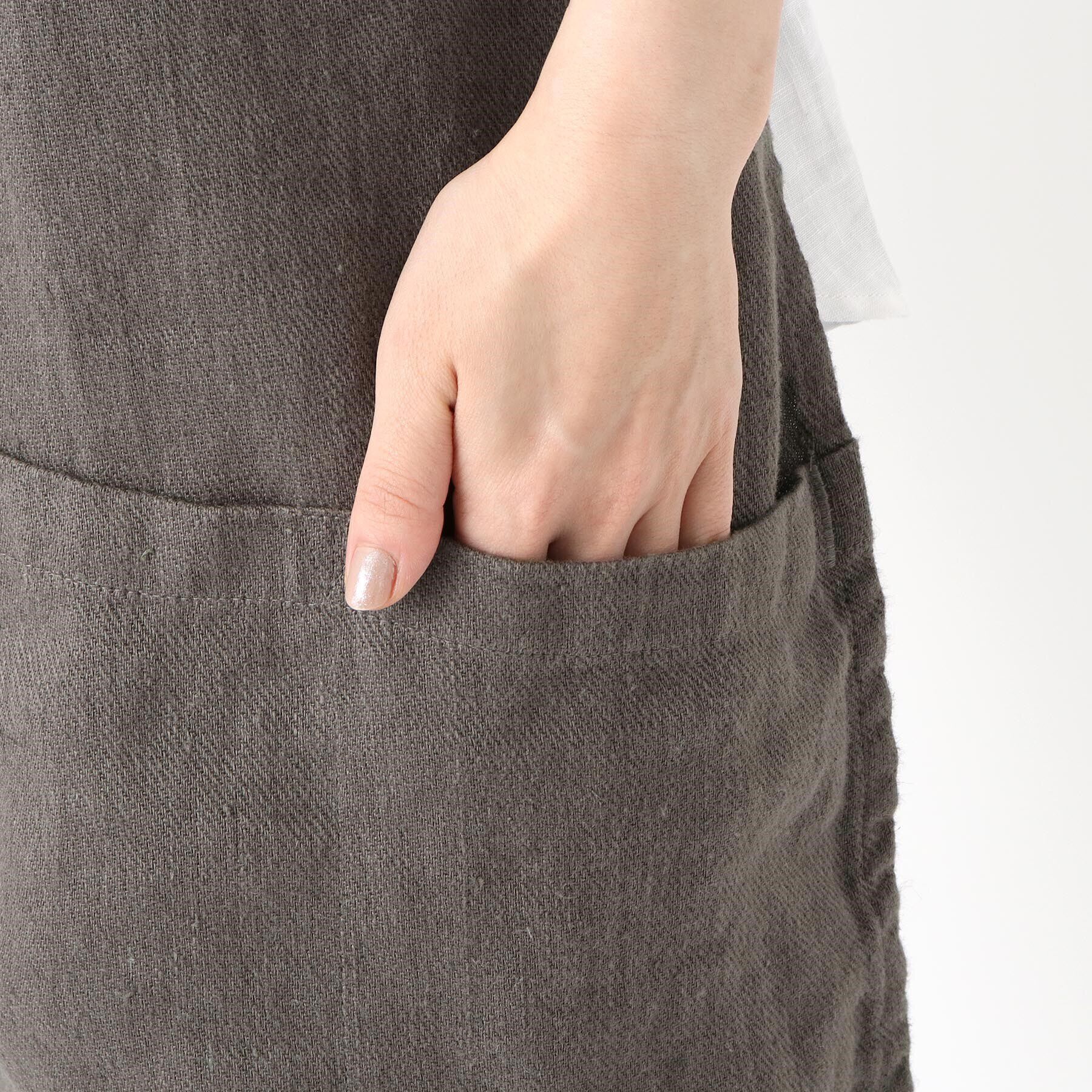 212 KITCHEN STORE「kukugoto AP リネンエプロン グッドウィルリネン GY」|食器・キッチングッズ|