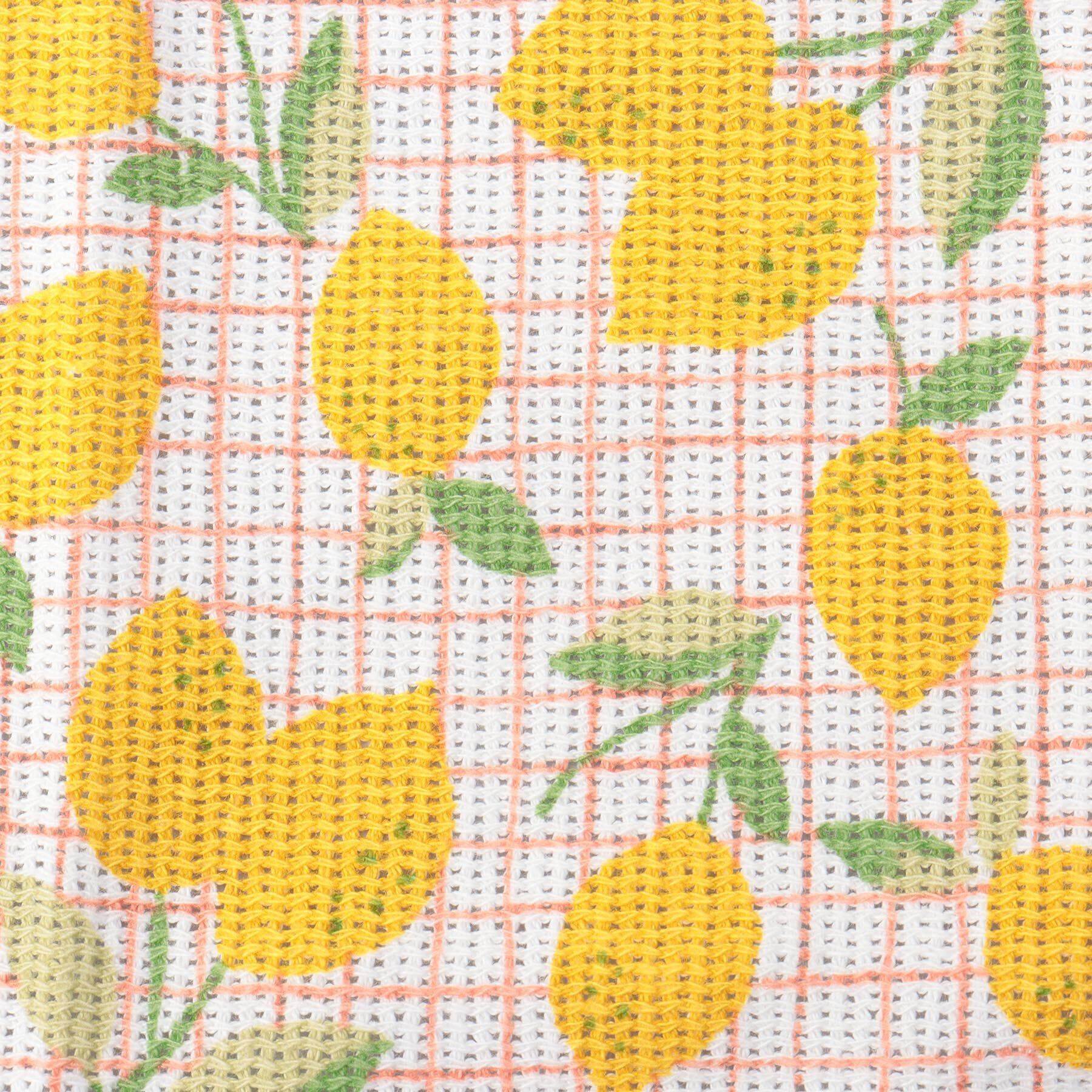 212 KITCHEN STORE「ディッシュクロス 2PCSセット レモン コーラル」|食器・キッチングッズ|