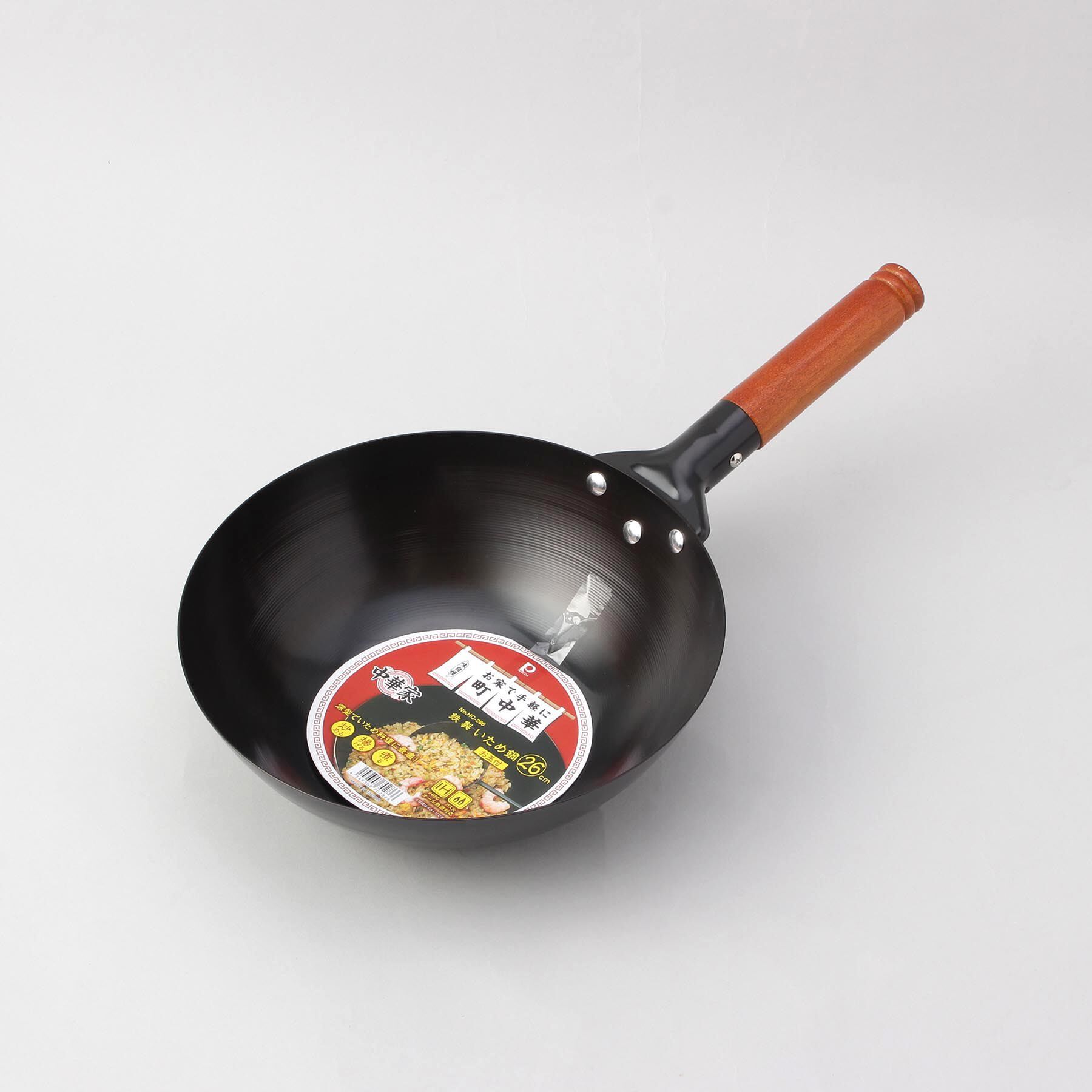 212 KITCHEN STORE「中華家 鉄製いため鍋26cm(お玉付)」|食器・キッチングッズ|