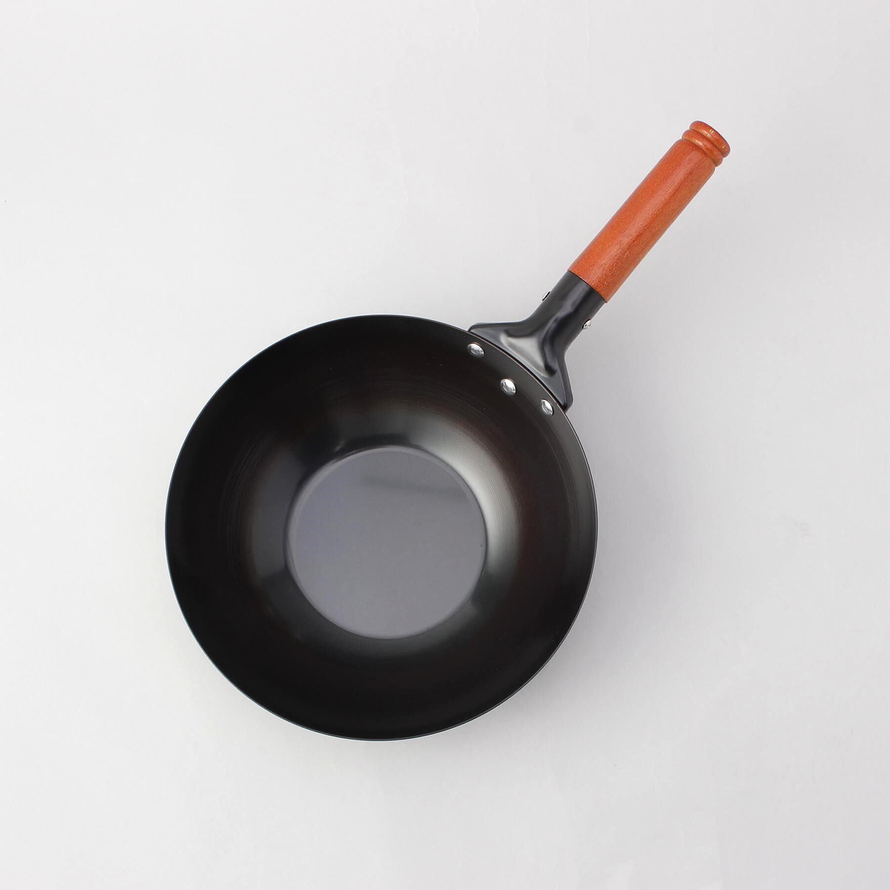 212 KITCHEN STORE「中華家 鉄製いため鍋26cm(お玉付)」|食器・キッチングッズ|