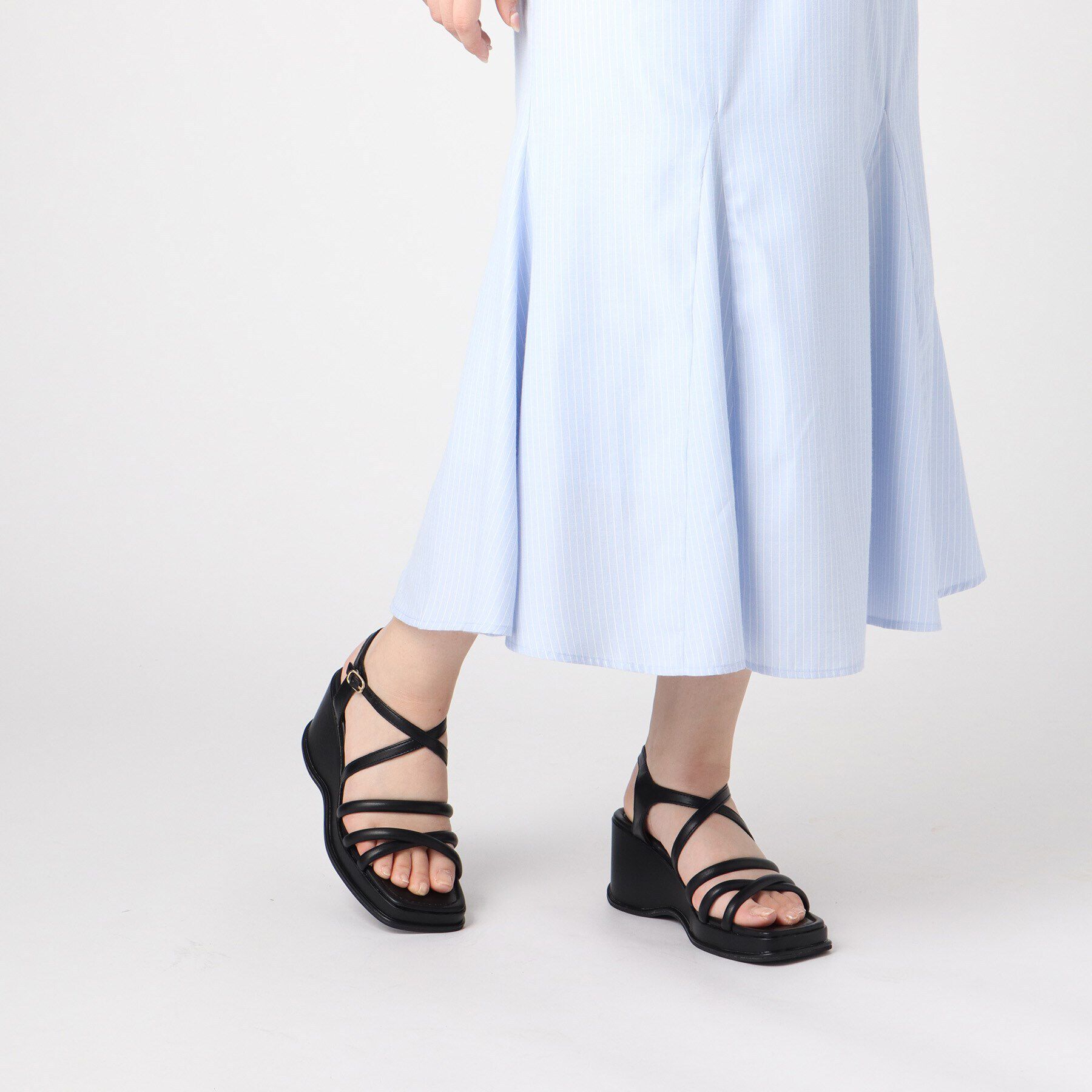 ESPERANZA「多連一体底ストラップサンダル」|サンダル|