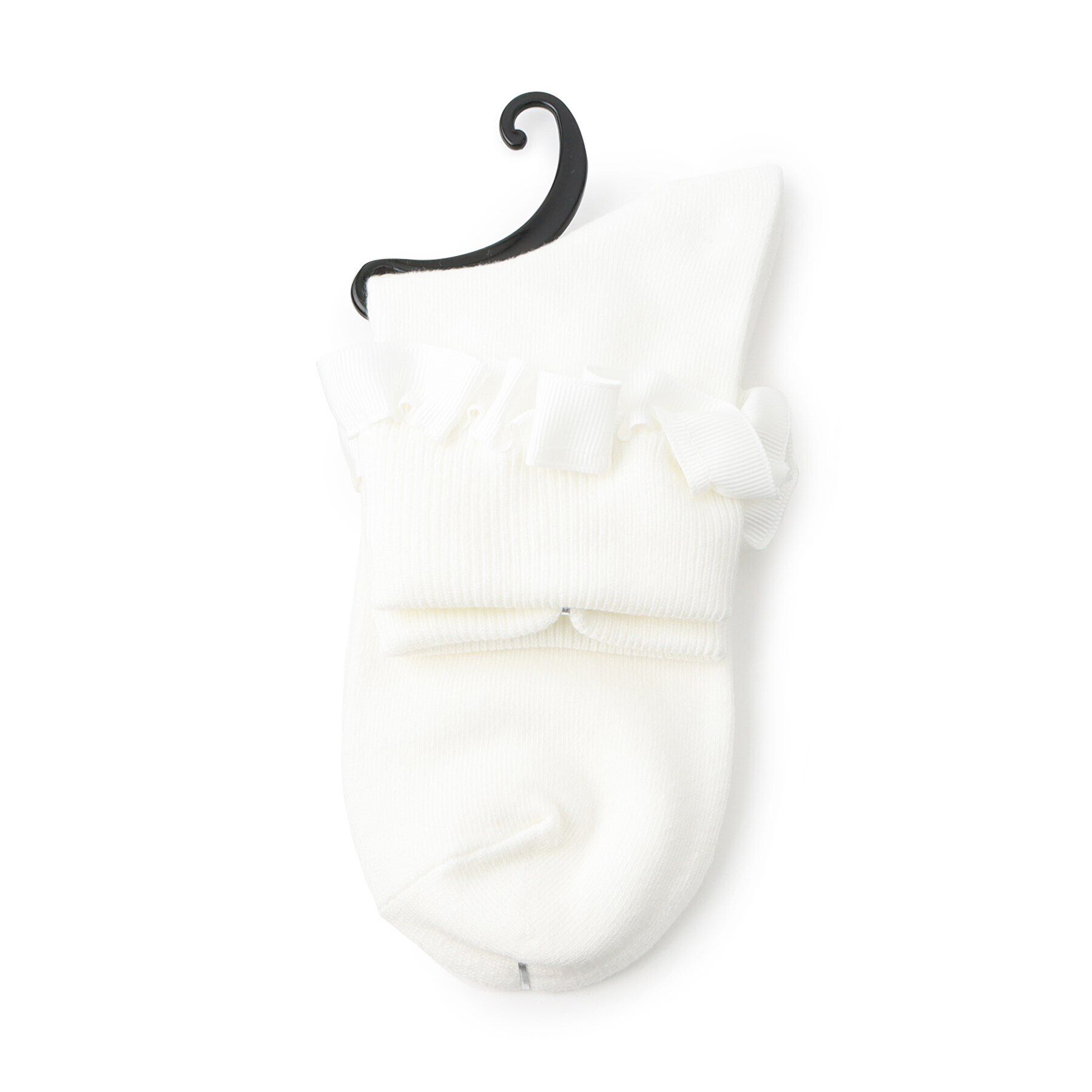 Doll Kiss「折り返しフリルクルーソックス　靴下」|ソックス|ｱｲﾎﾞﾘｰ(004)