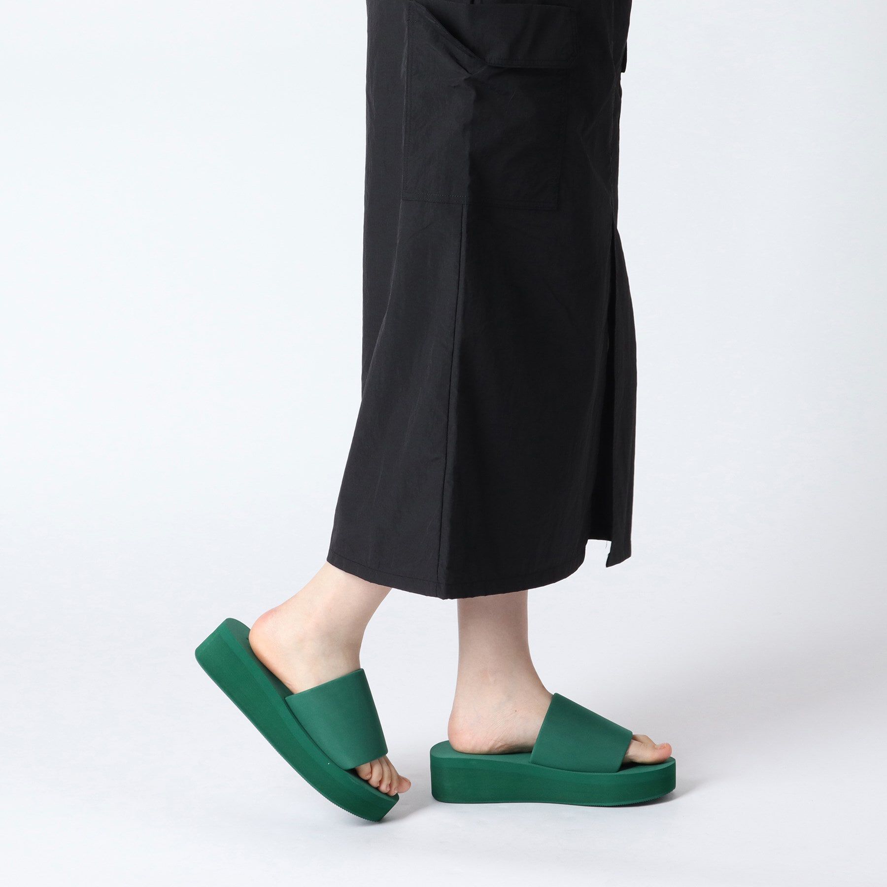 ESPERANZA「厚底メッセージスライドビーサン」|サンダル|