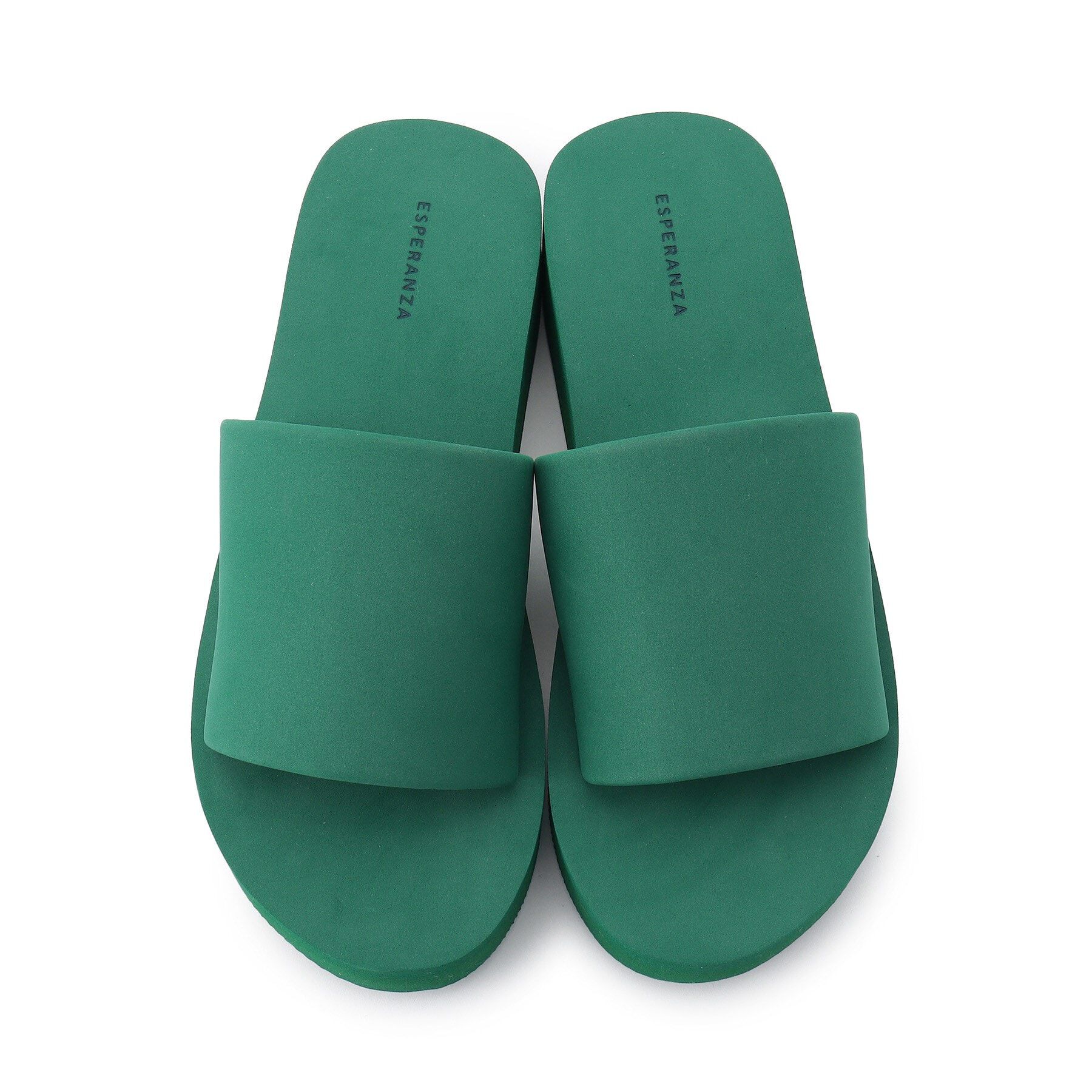 ESPERANZA「厚底メッセージスライドビーサン」|サンダル|