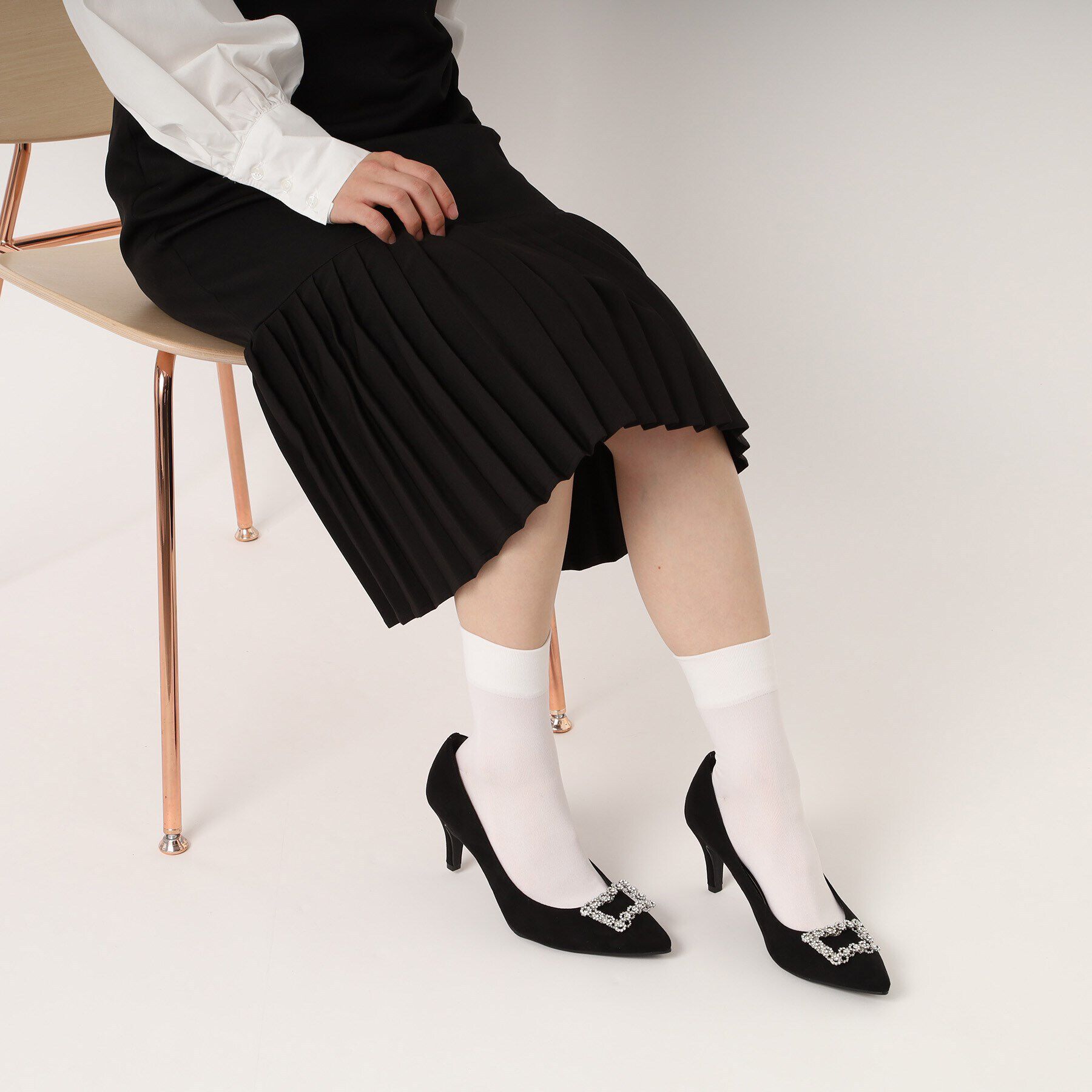 ESPERANZA「飾りデザインパンプス」|パンプス|