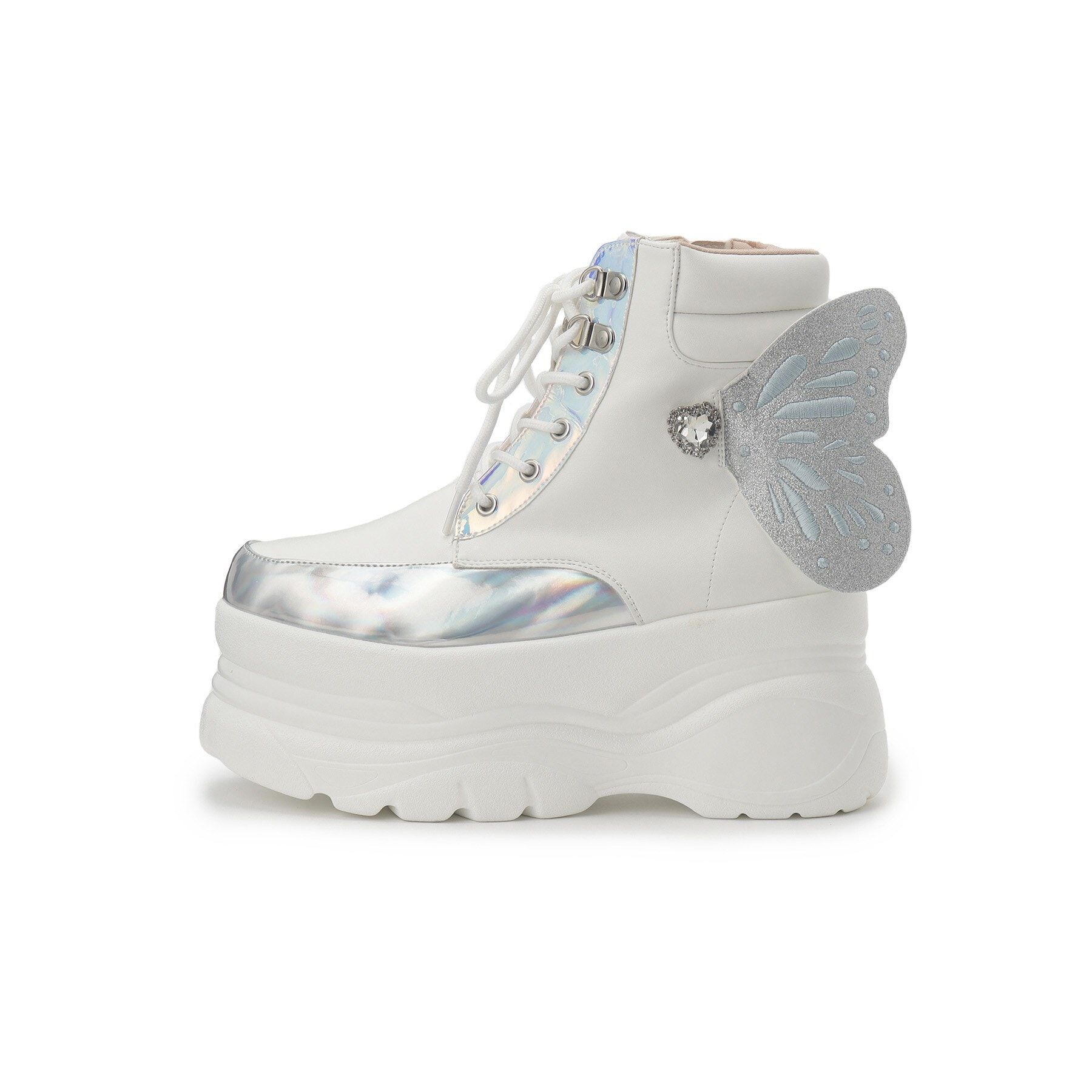 csT&P「厚底バタフライ付きスニーカー」|スニーカー|