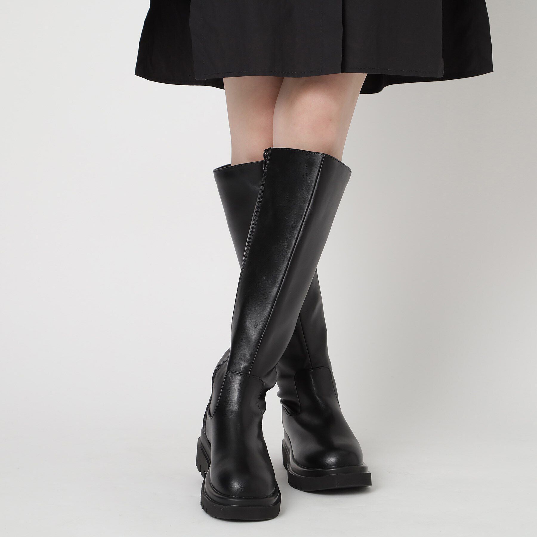 ESPERANZA「トラックソールロングブーツ【ESPERANZA＿blanca】」|ショートブーツ|