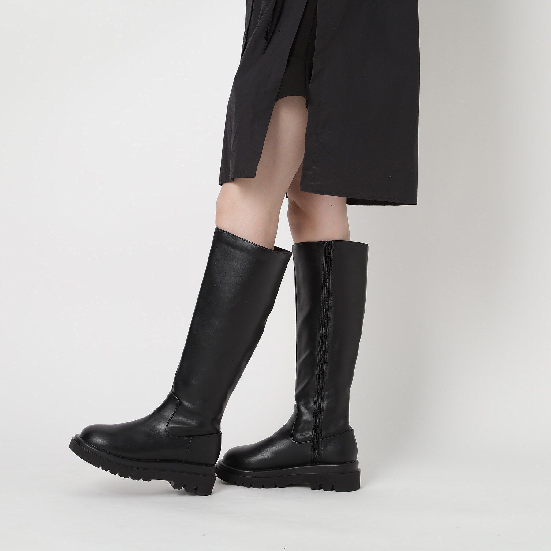 ESPERANZA「トラックソールロングブーツ【ESPERANZA＿blanca】」|ショートブーツ|