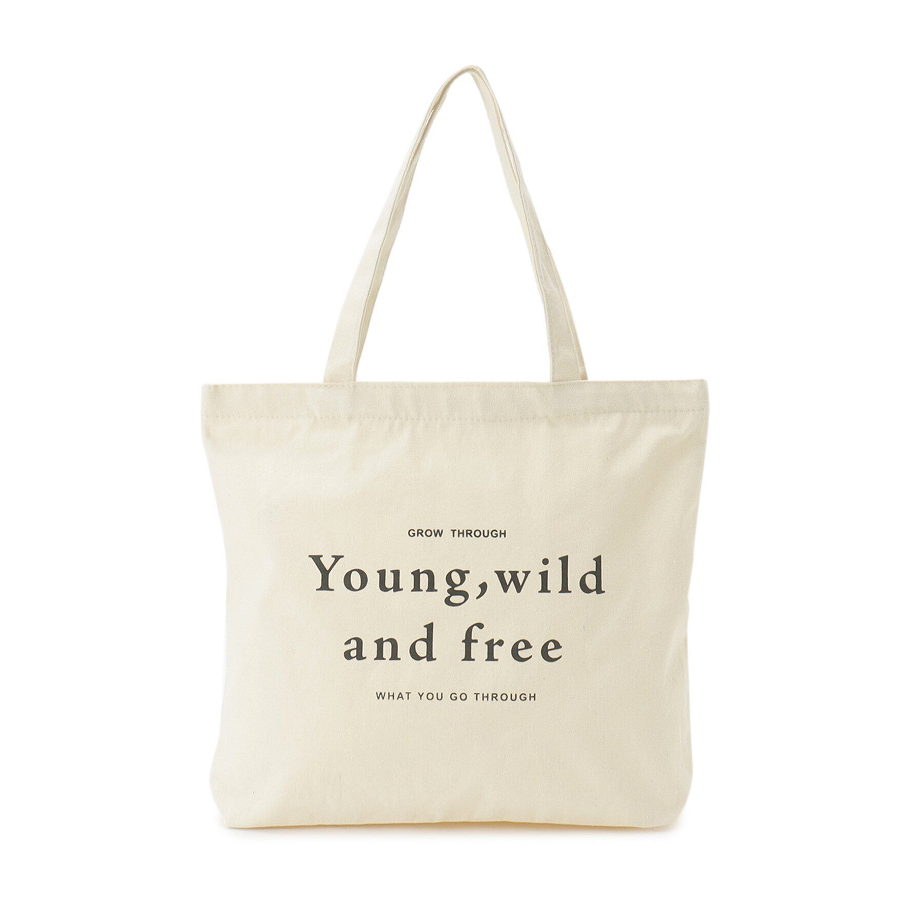 Ober Tashe「プチプラロゴトートバッグ」|トートバッグ|ブラック(019)