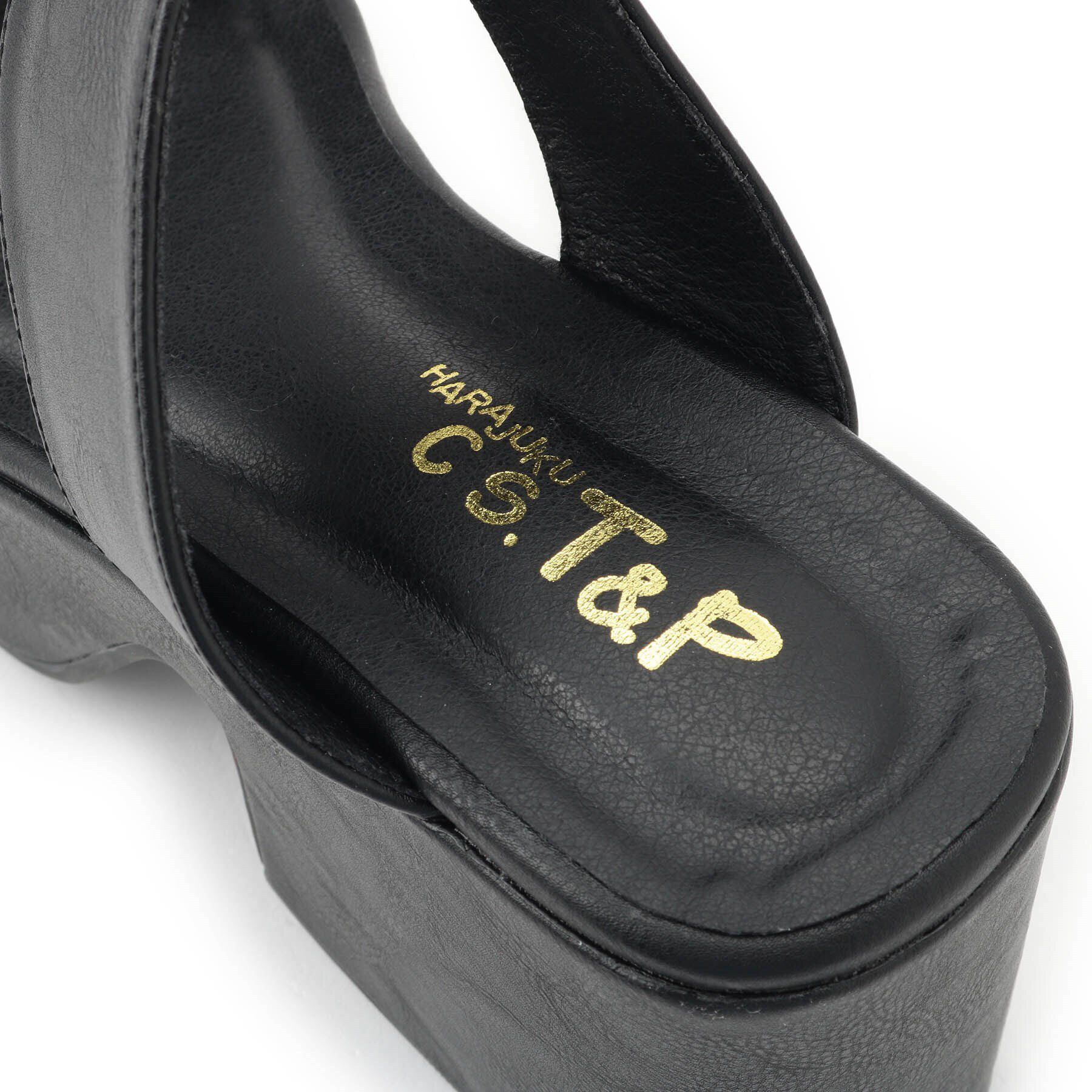 csT&P「厚底ダブルベルトサンダル」|サンダル|