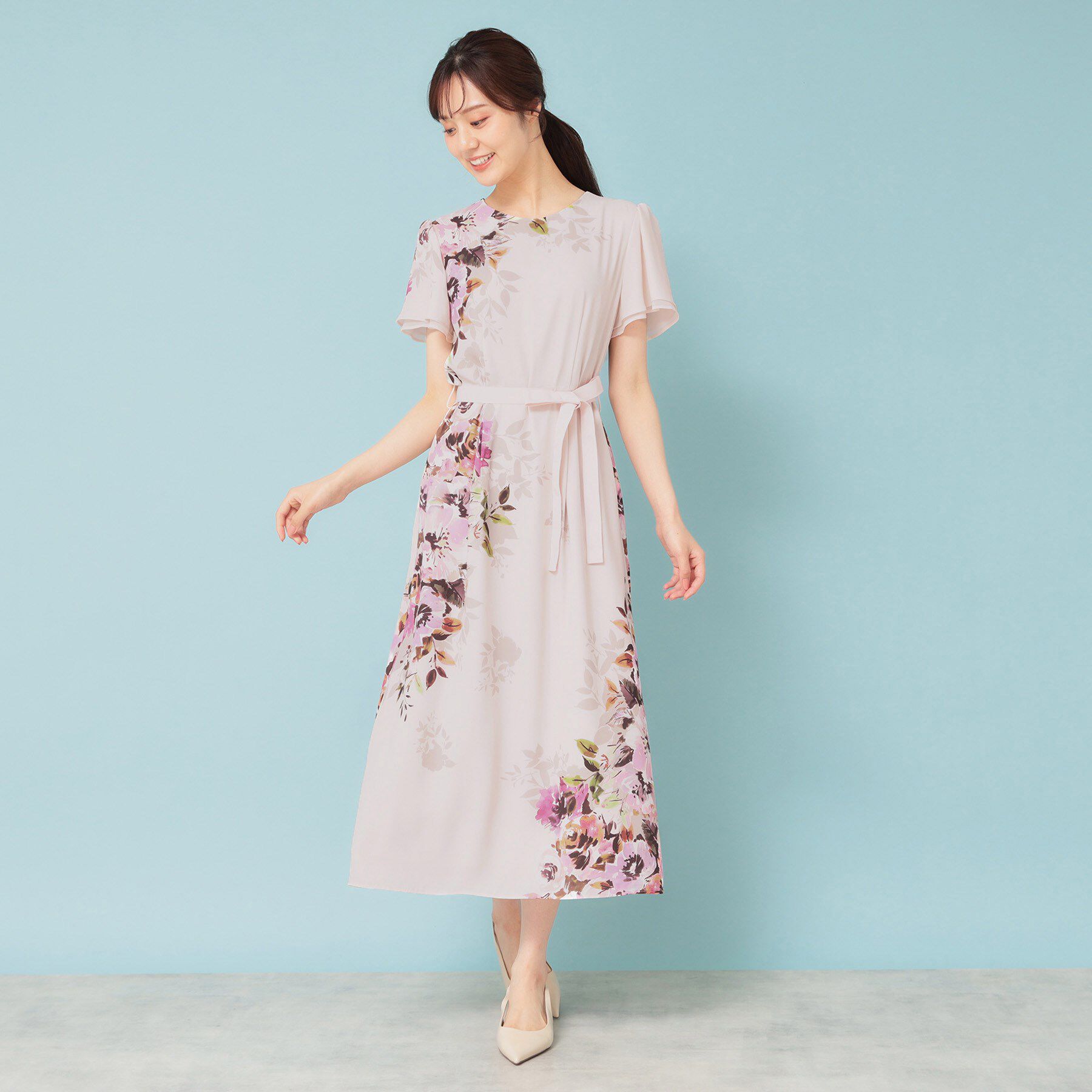 SunaUna「【&yours project】パネル柄ワンピース」|ワンピース|