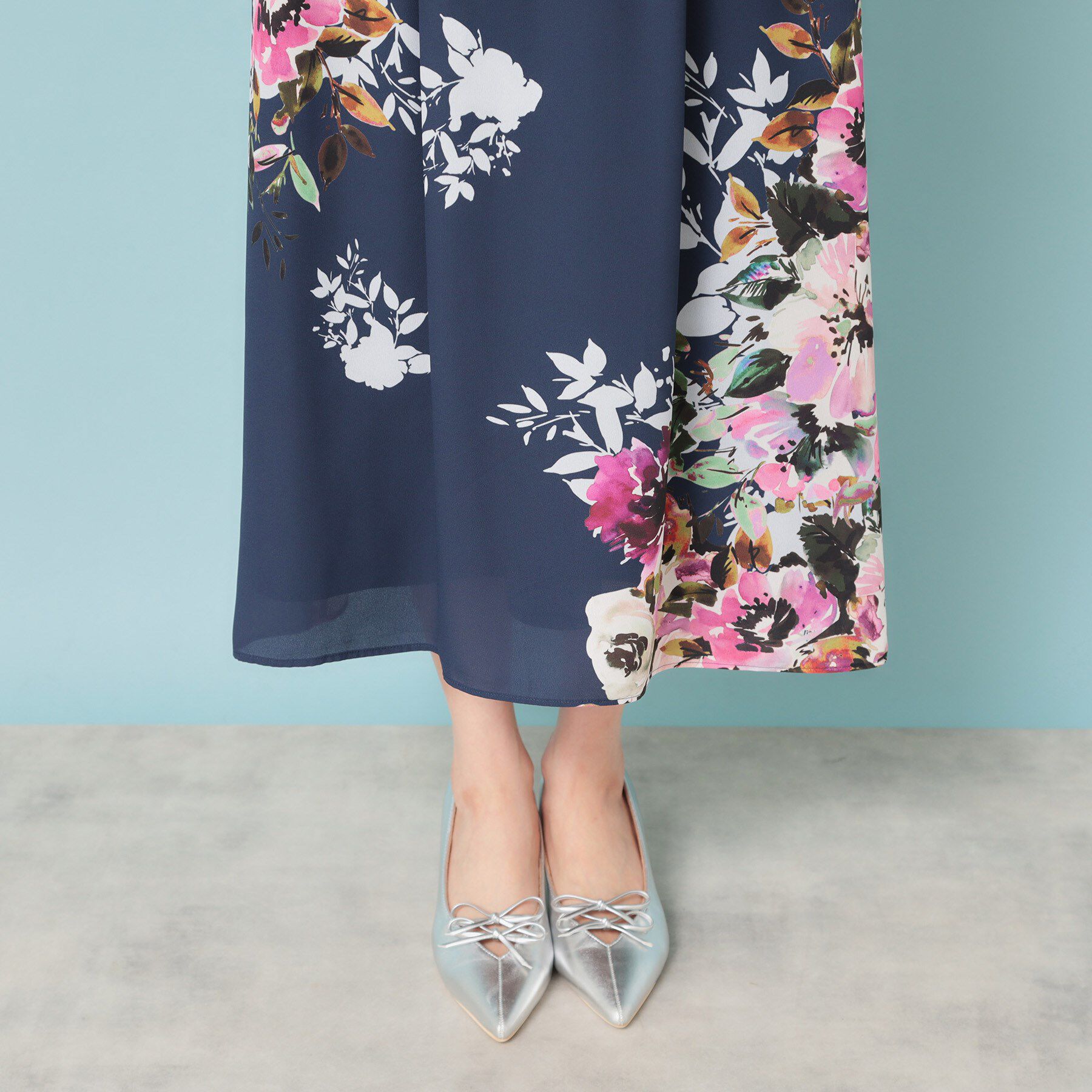 SunaUna「【&yours project】パネル柄ワンピース」|ワンピース|