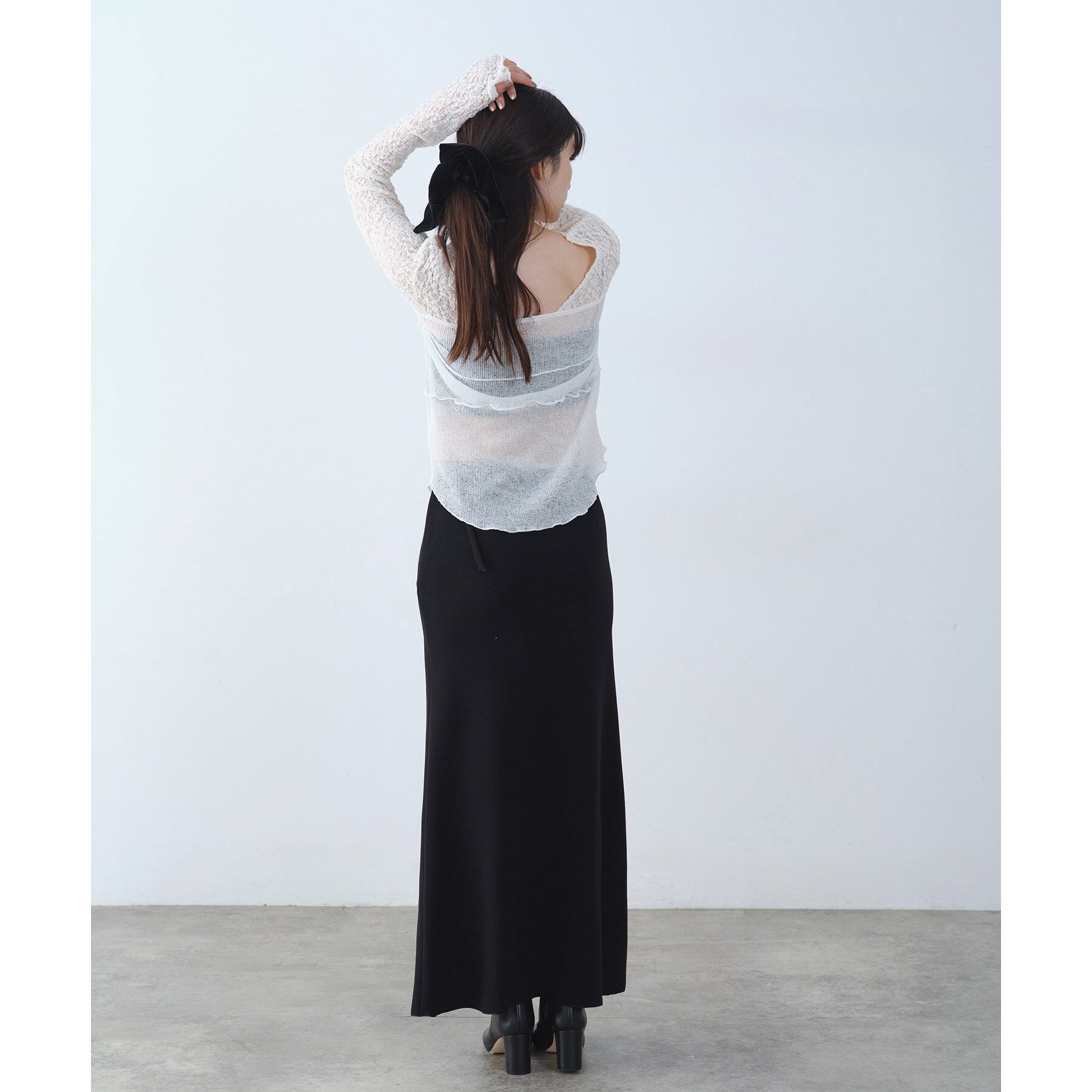 CODE A「easy－fit long skirt」|スカート|