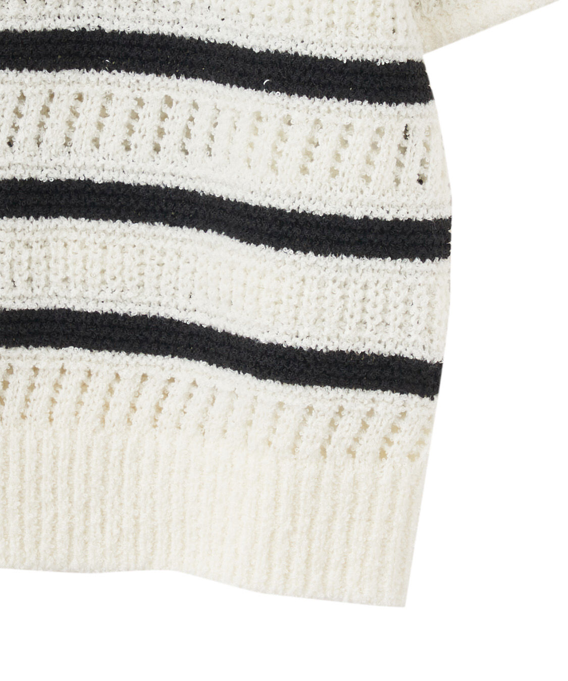 COCO DEAL「ボーダーニットカーディガン」|ニット・セーター|