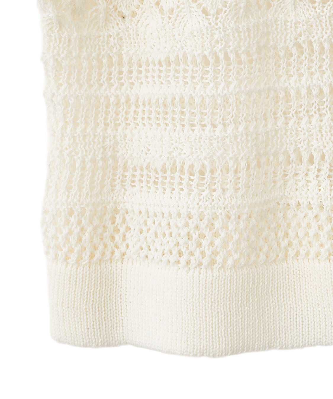 COCO DEAL「レース編みニットシャツ」|シャツ・ブラウス|