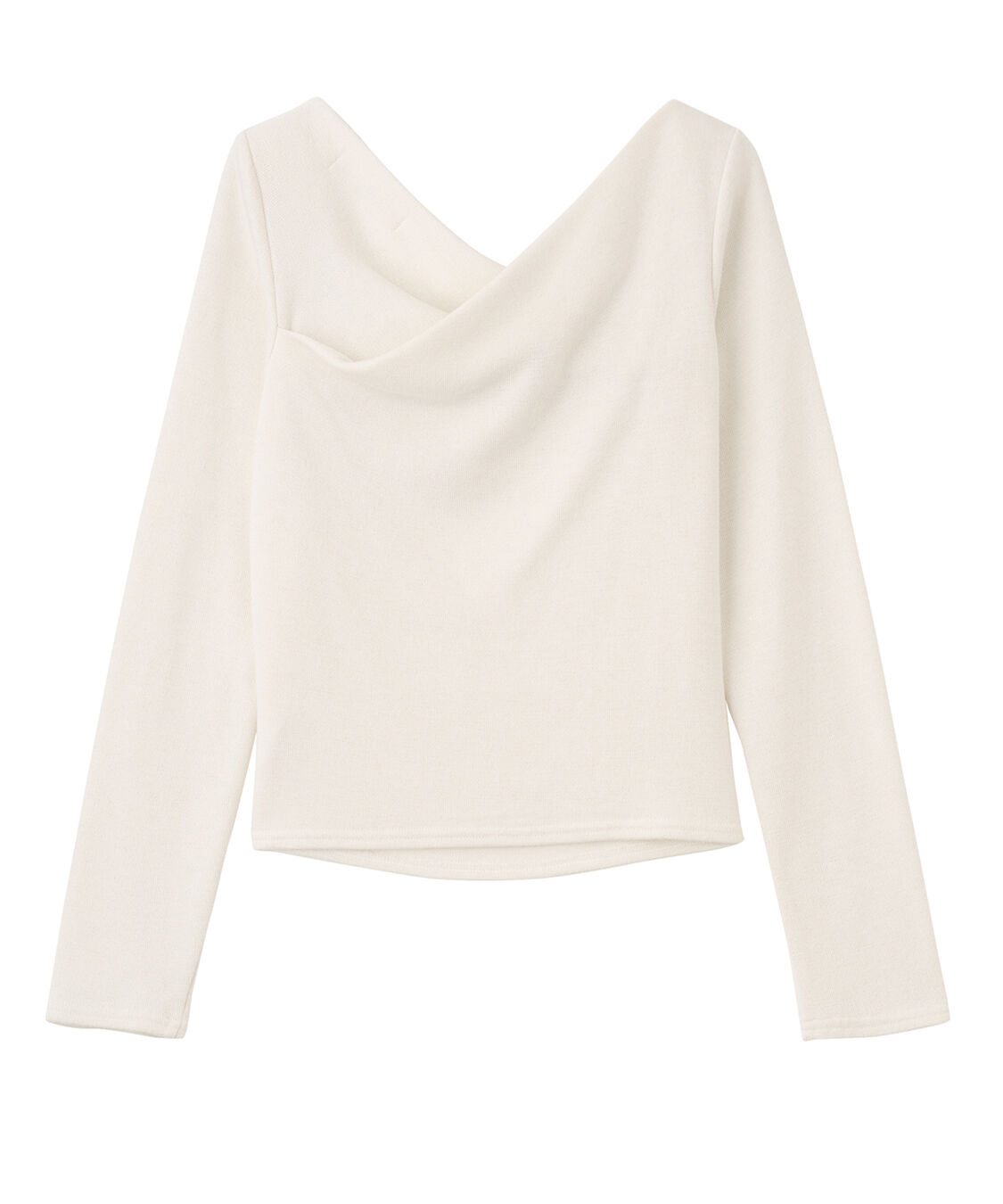 COCO DEAL「アシメネックオフショルダーカットソー」|Tシャツ・カットソー|