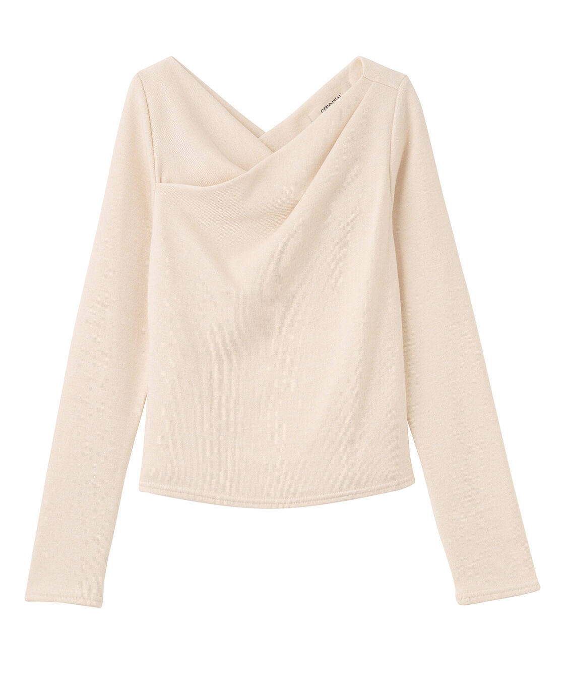 COCO DEAL「アシメネックオフショルダーカットソー」|Tシャツ・カットソー|