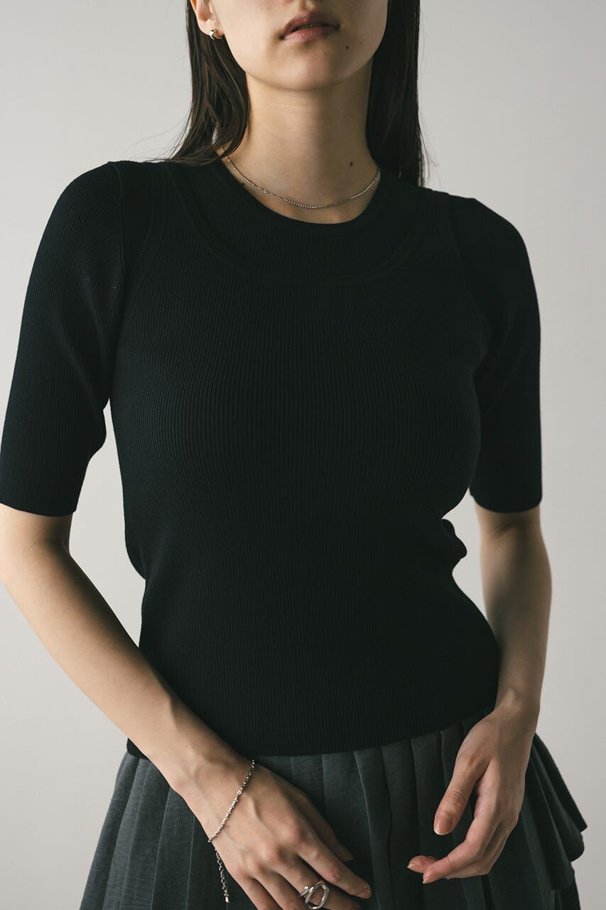 STYLEMIXER「ハイゲージニットタンク」|タンクトップ|