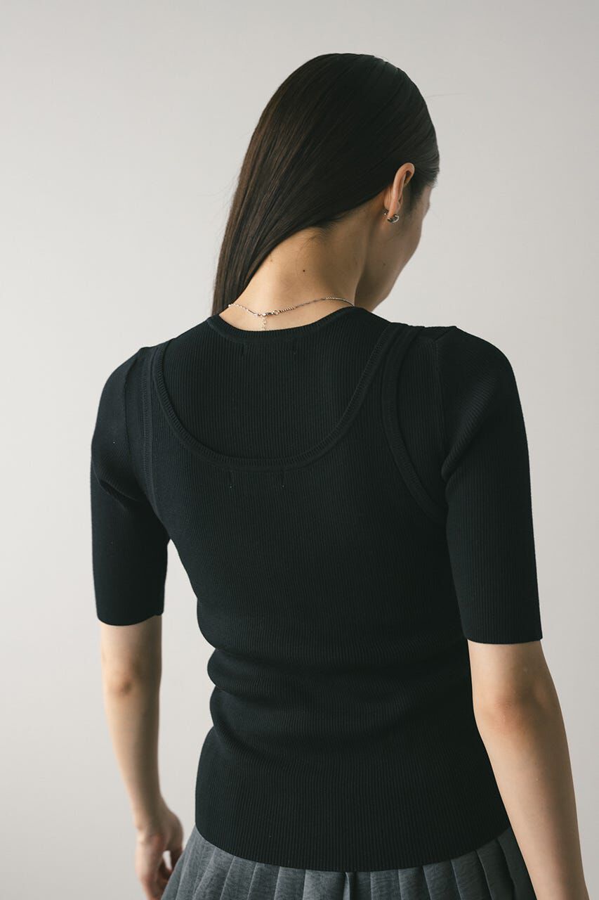 STYLEMIXER「ハイゲージニットタンク」|タンクトップ|