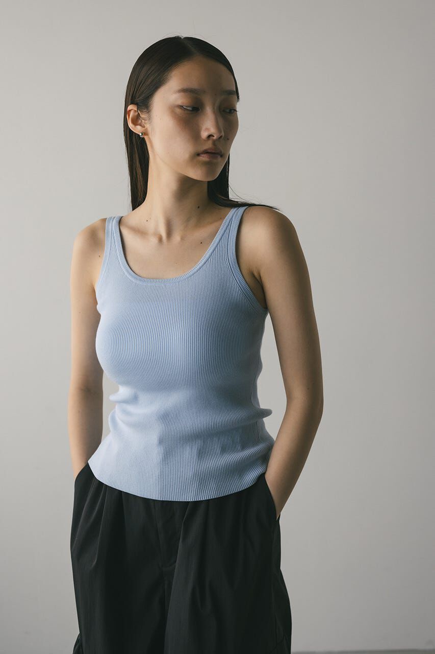 STYLEMIXER「ハイゲージニットタンク」|タンクトップ|