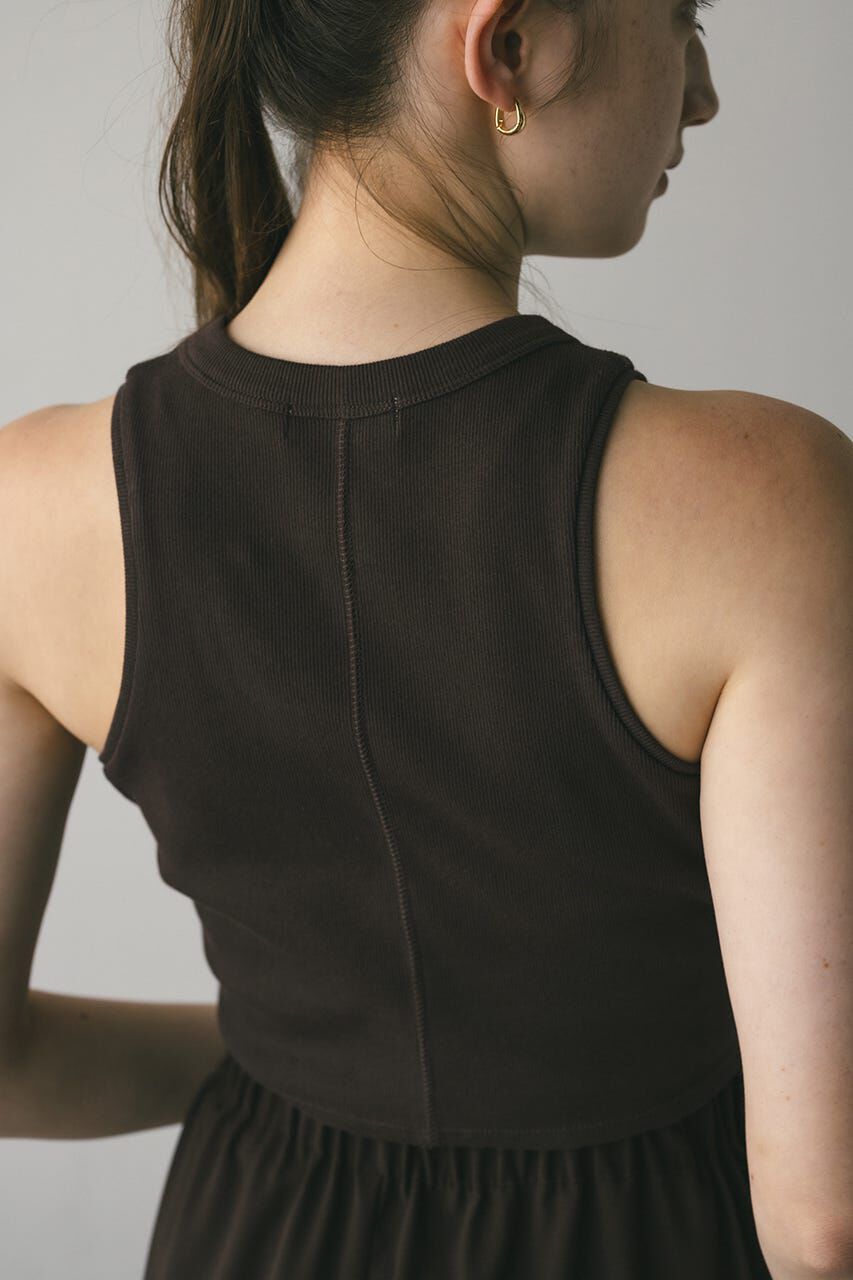 STYLEMIXER「ヘムラウンドタンクトップ」|タンクトップ|