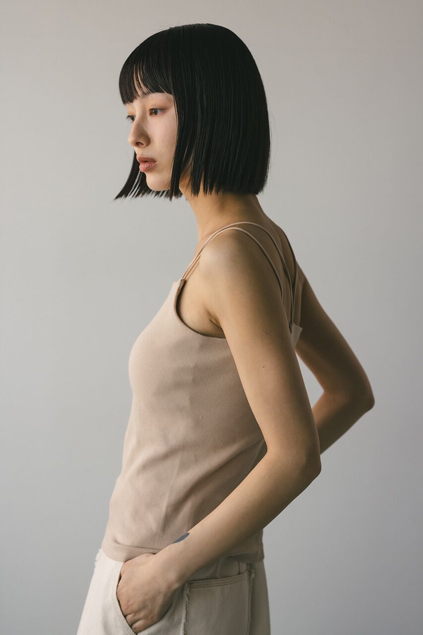 STYLEMIXER「カップ付きデザインキャミソール」|キャミソール|