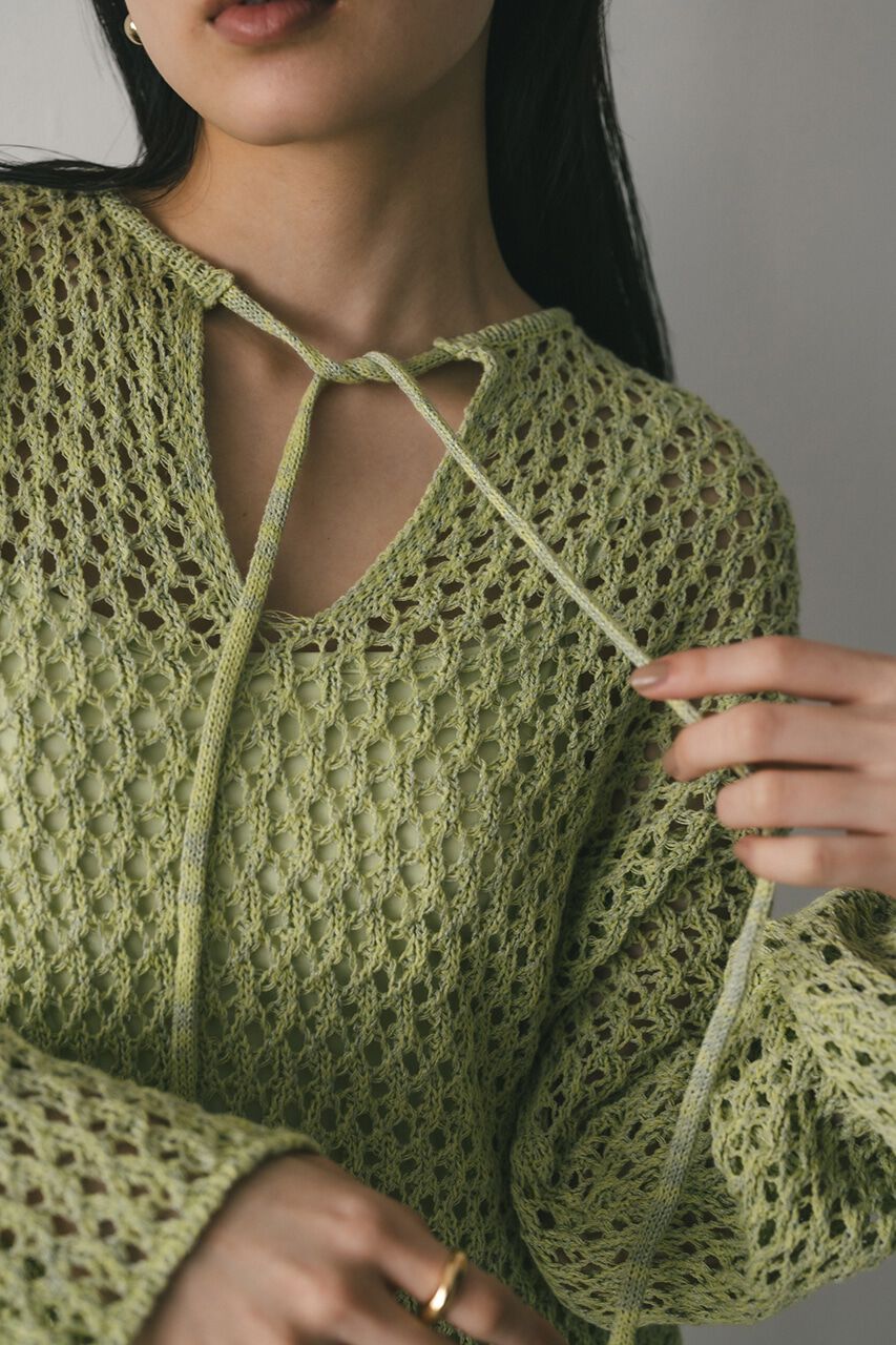 STYLEMIXER「クロシェルーズニットワンピース」|ワンピース|