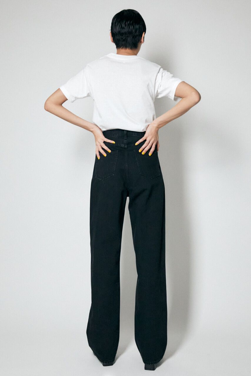 MOUSSY「HW COLOR LOOSE STRAIGHT」|デニム|