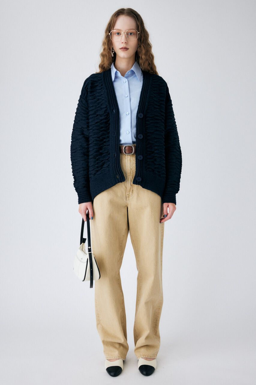 MOUSSY「HW COLOR LOOSE STRAIGHT」|デニム|