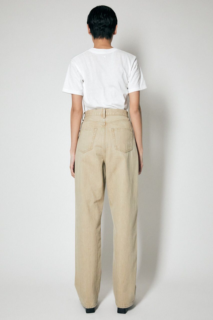 MOUSSY「HW COLOR LOOSE STRAIGHT」|デニム|