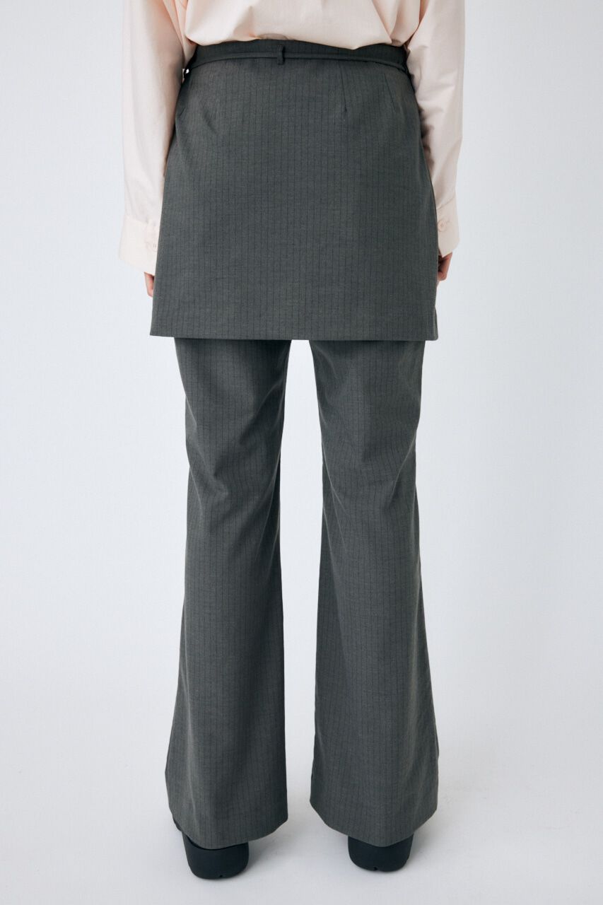 MOUSSY「SKIRT LAYERED FLARE パンツ」|その他|