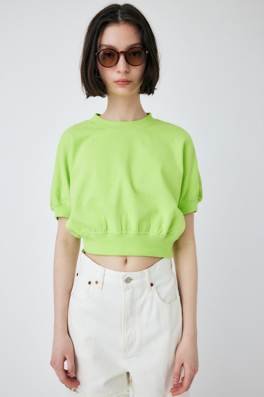 MOUSSY「CROPPED スウェット」|Tシャツ・カットソー|