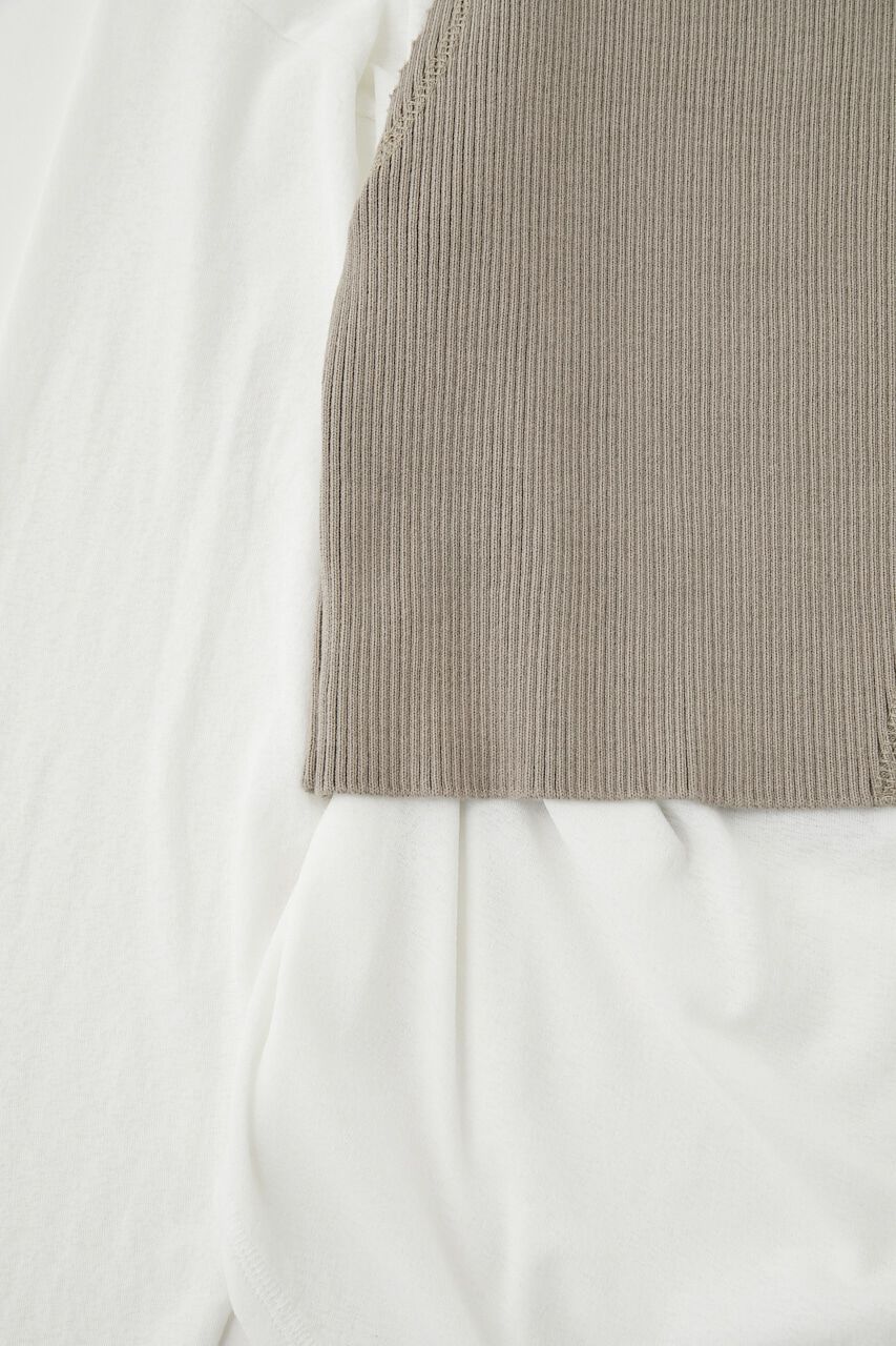 MOUSSY「LAYERED TANK ＆ SHEER LST」|Tシャツ・カットソー|