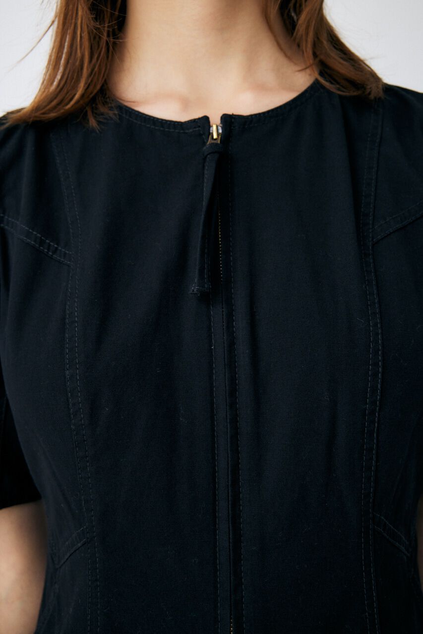 MOUSSY「TUCK SLEEVE FIT ドレス」|ワンピース|