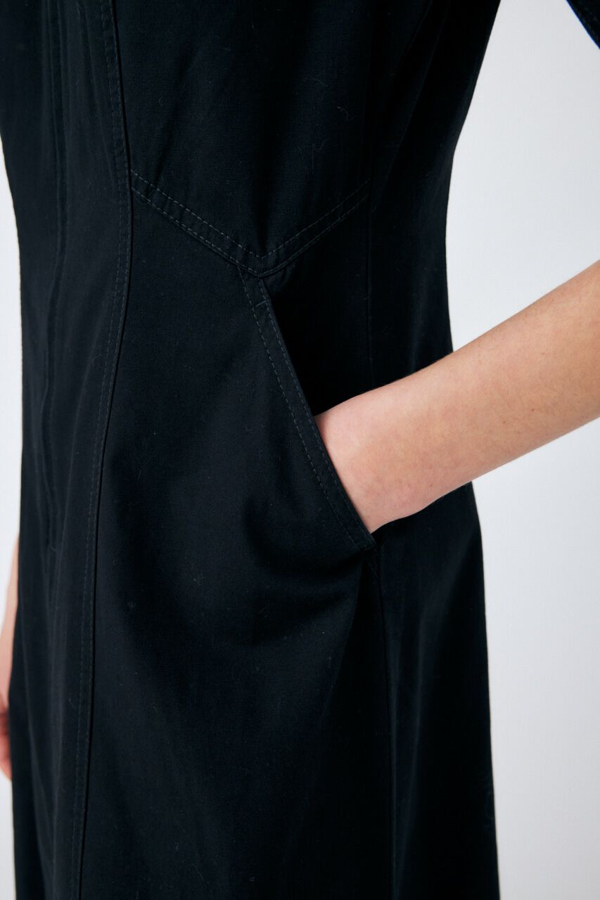 MOUSSY「TUCK SLEEVE FIT ドレス」|ワンピース|