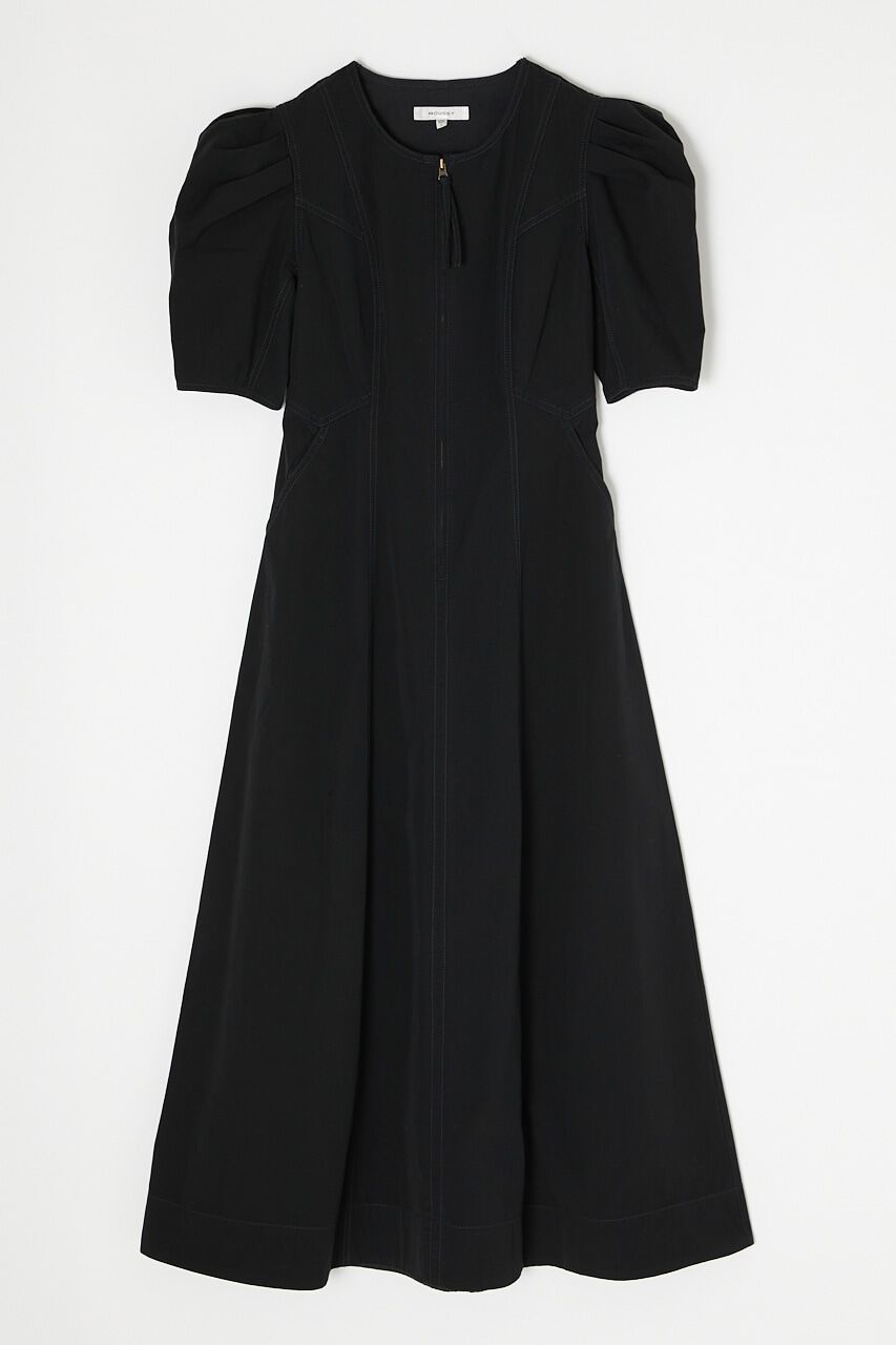 MOUSSY「TUCK SLEEVE FIT ドレス」|ワンピース|