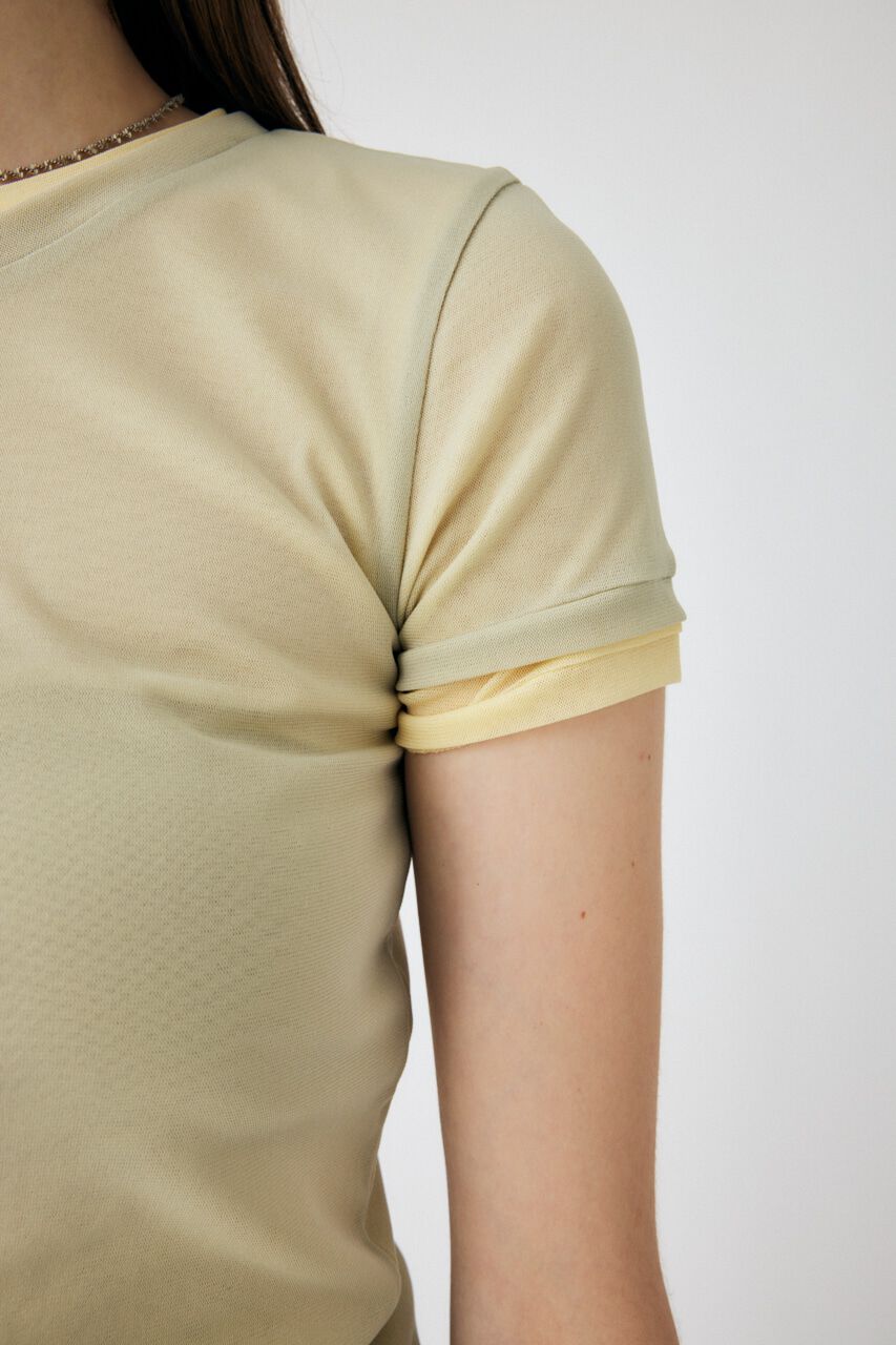 MOUSSY「SHEER TEE SET」|Tシャツ・カットソー|