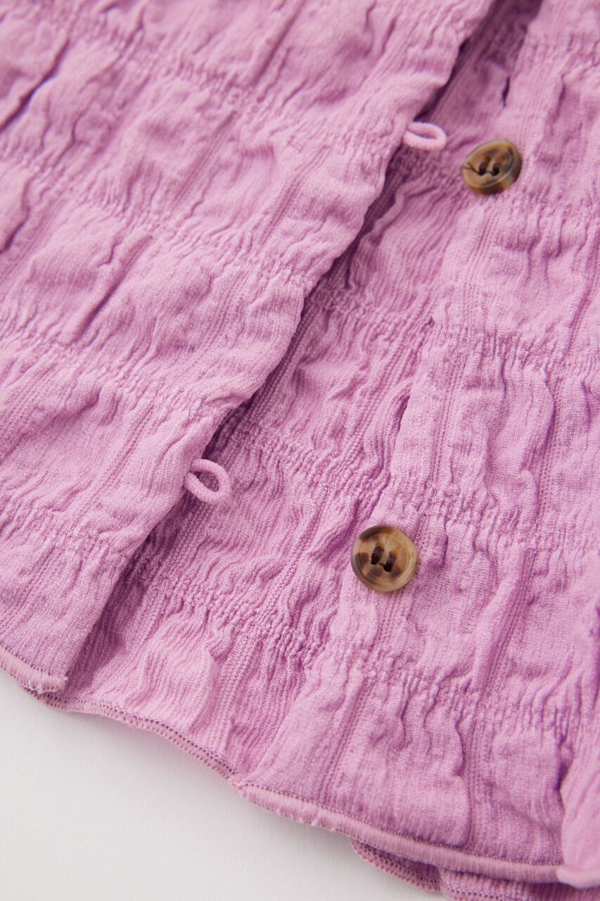 MOUSSY「POPCORN ROUND HEM POLO トップス」|Tシャツ・カットソー|