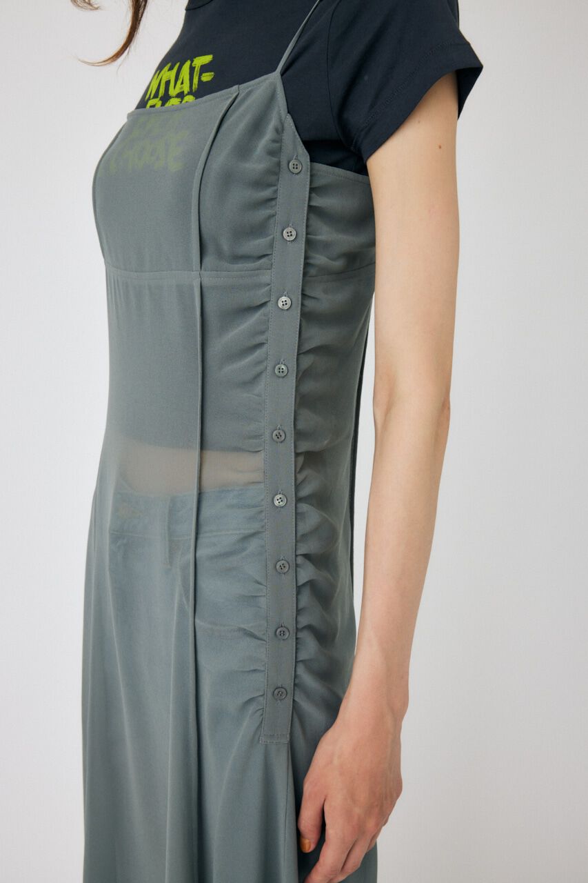 MOUSSY「SWITCHING SLIP ドレス」|ワンピース|