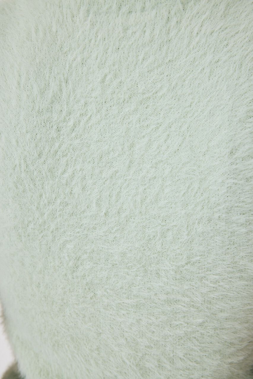 MOUSSY「SHAGGY KNIT ボレロ＆タンク」|ニット・セーター|