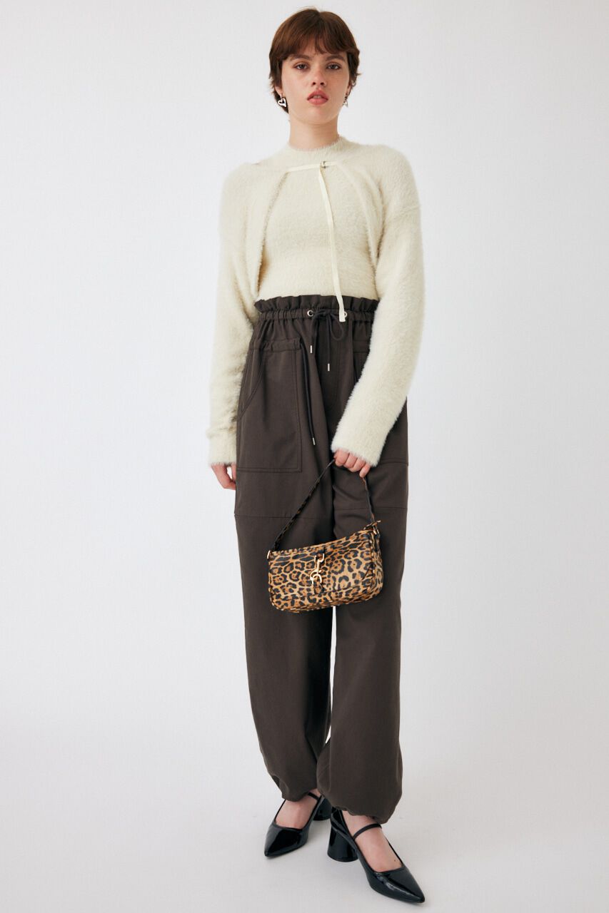 MOUSSY「SHAGGY KNIT ボレロ＆タンク」|ニット・セーター|