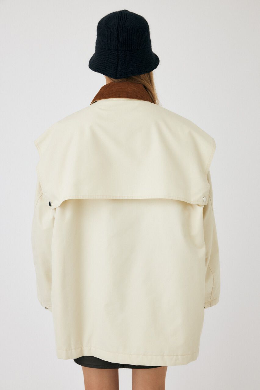 MOUSSY「BELTED CAPE HUNTING ジャケット」|その他|