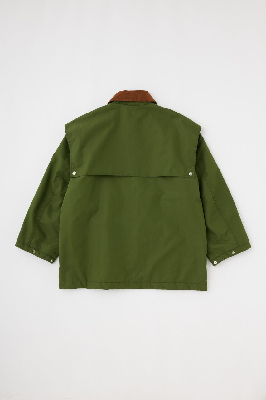 MOUSSY「BELTED CAPE HUNTING ジャケット」|その他|