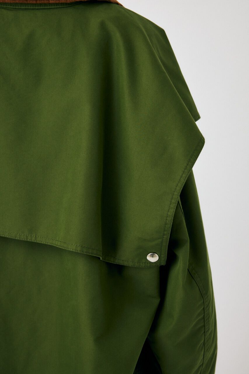 MOUSSY「BELTED CAPE HUNTING ジャケット」|その他|