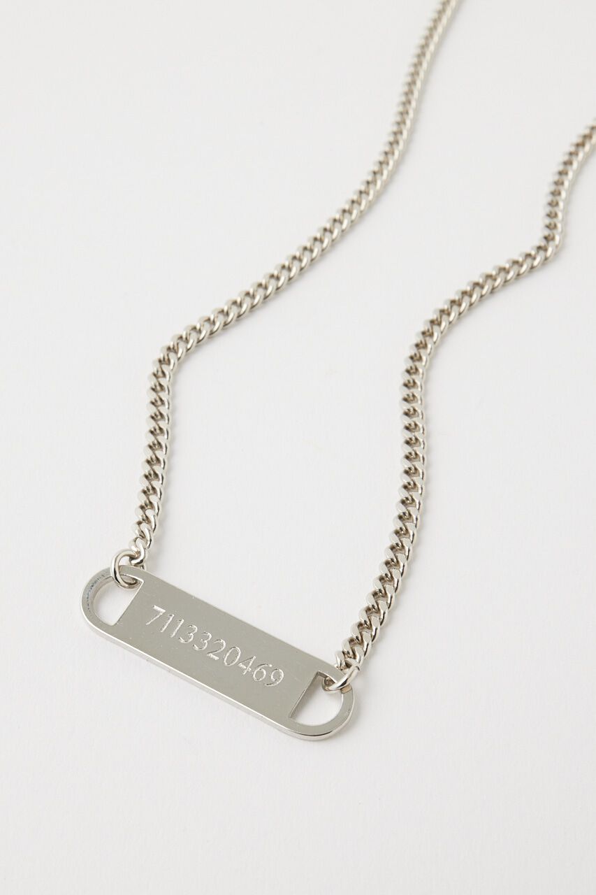 MOUSSY「PLATE CHAIN チョーカー」|ネックレス|