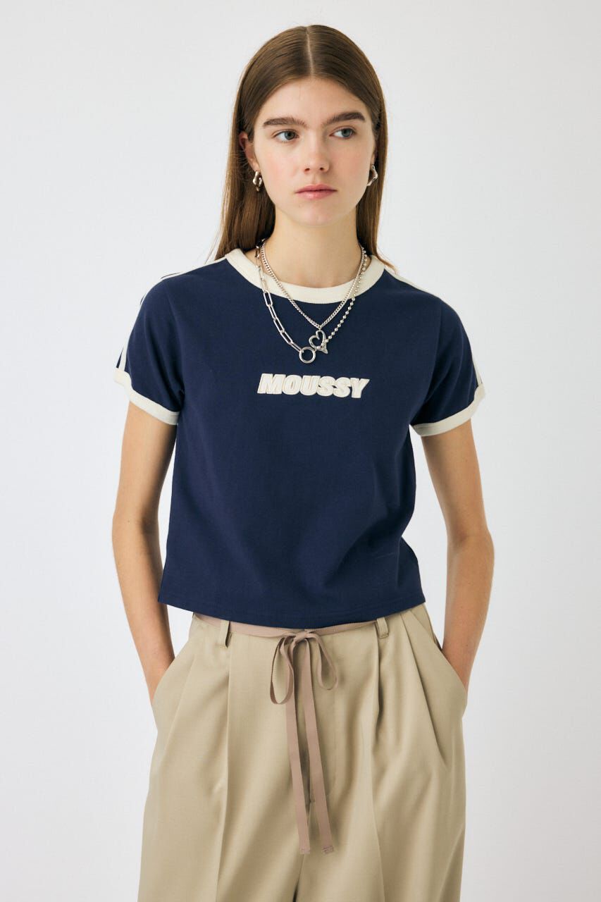 MOUSSY「RETRO SPORTY MOUSSY Tシャツ」|Tシャツ・カットソー|NVY